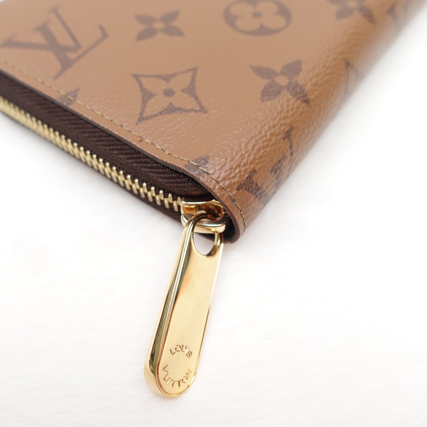 Pre-owned Louis Vuitton Monogram Reverse Coated Canvas Wallet