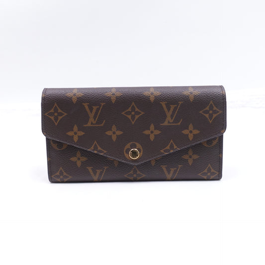 Pre-Owned Louis Vuitton Sarah Monogram Coated Canvas Wallet