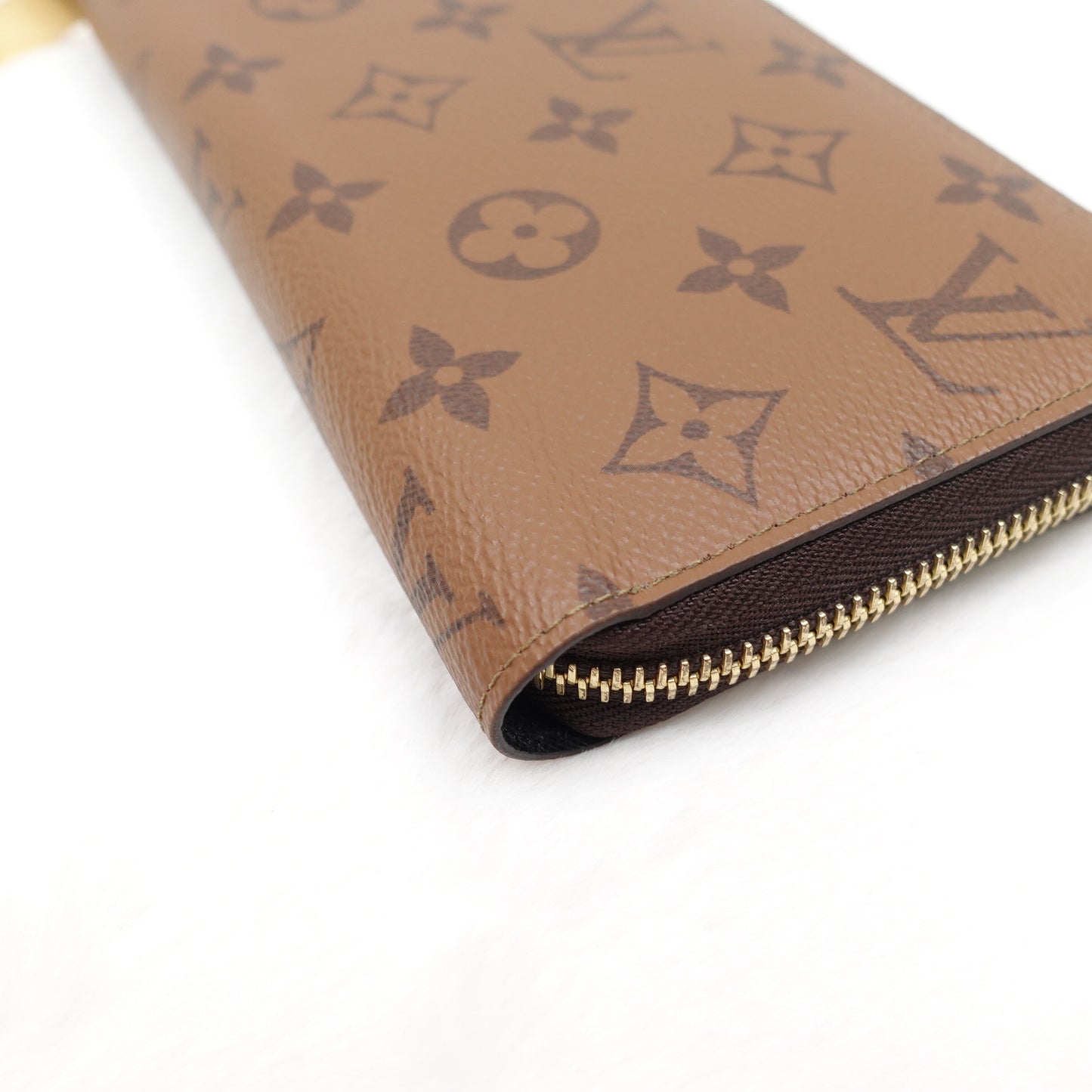 Pre-owned Louis Vuitton Monogram Reverse Coated Canvas Wallet