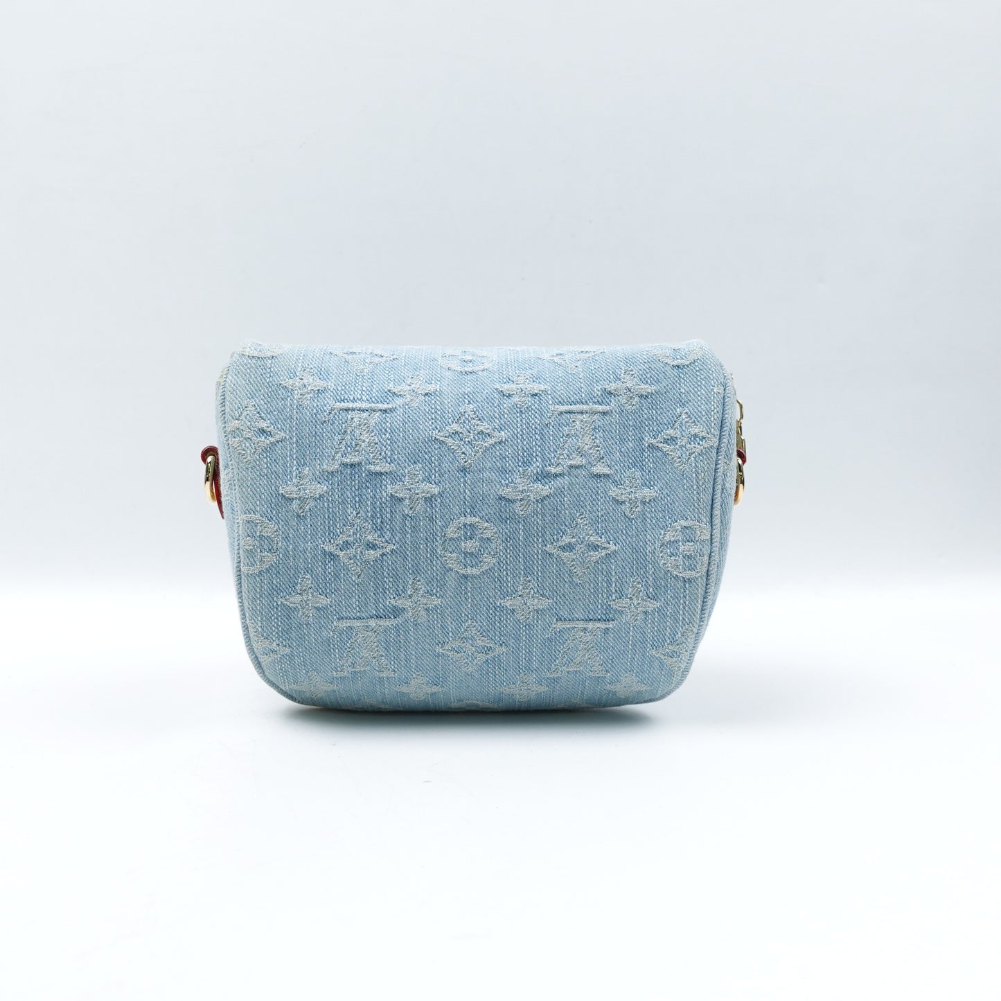 Pre-Owned Louis Vuitton Denim Blue Canvas Bumbag