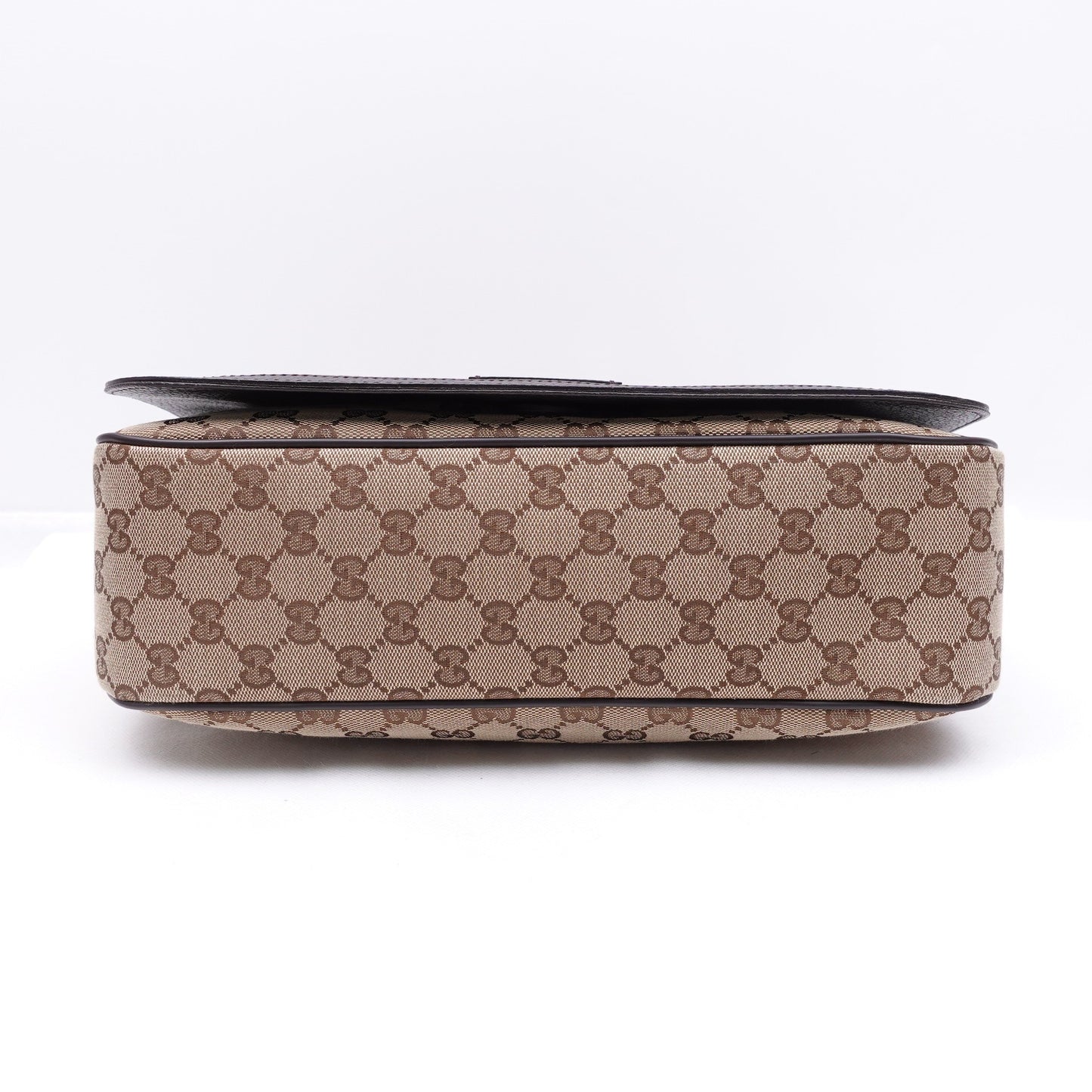 Pre-owned Gucci Monogram Canvas Shoulder Bag