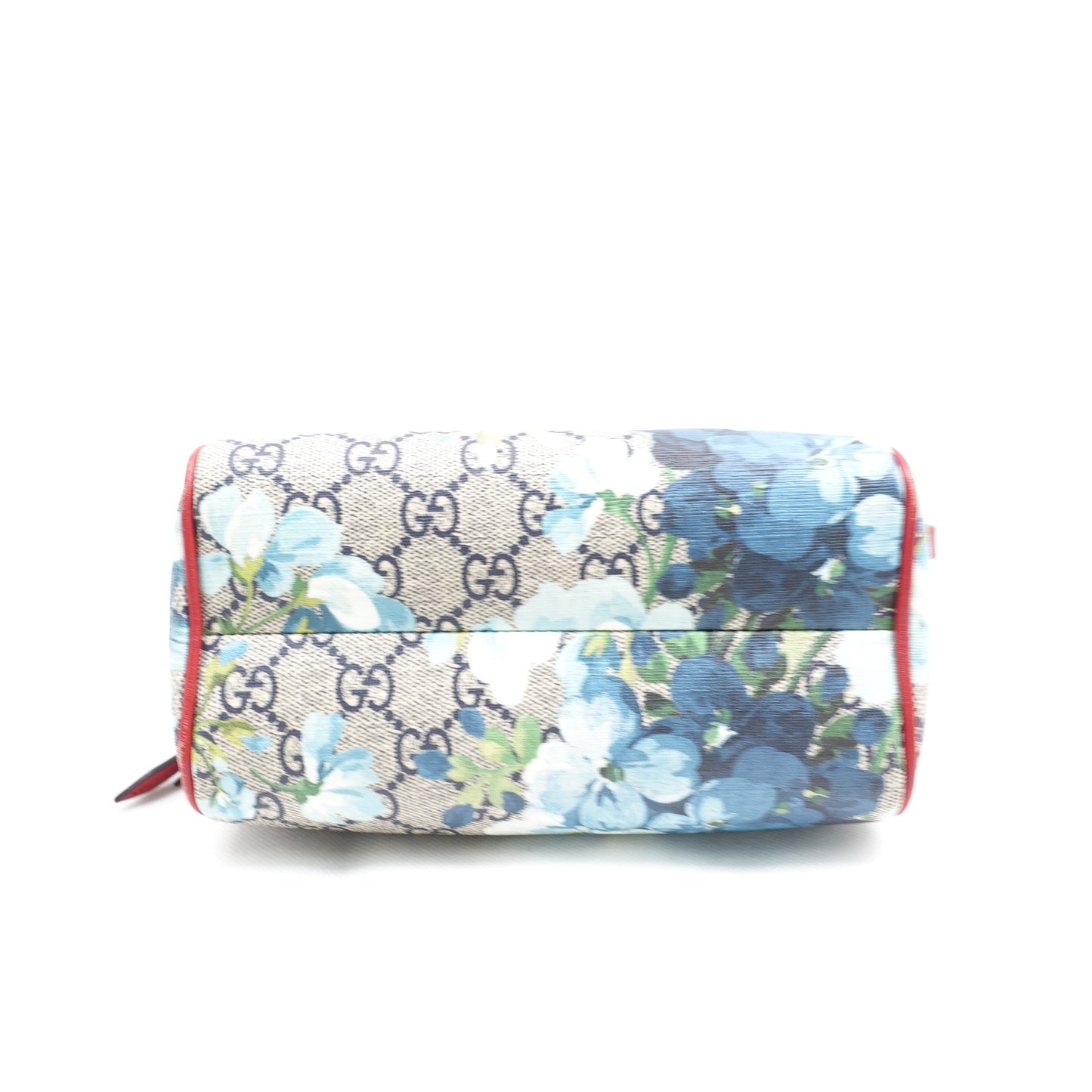 Pre-owned Gucci Boston GG Supreme Mini Blooms Multicolor Coated Canvas Shoulder Bag