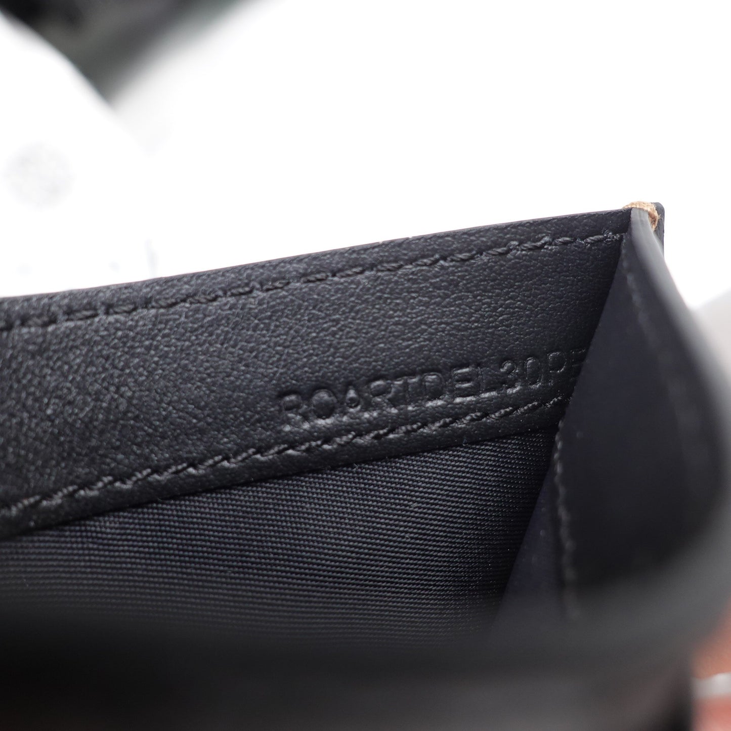 Pre-owned Burberry Monogram Coated Canvas Card Holder