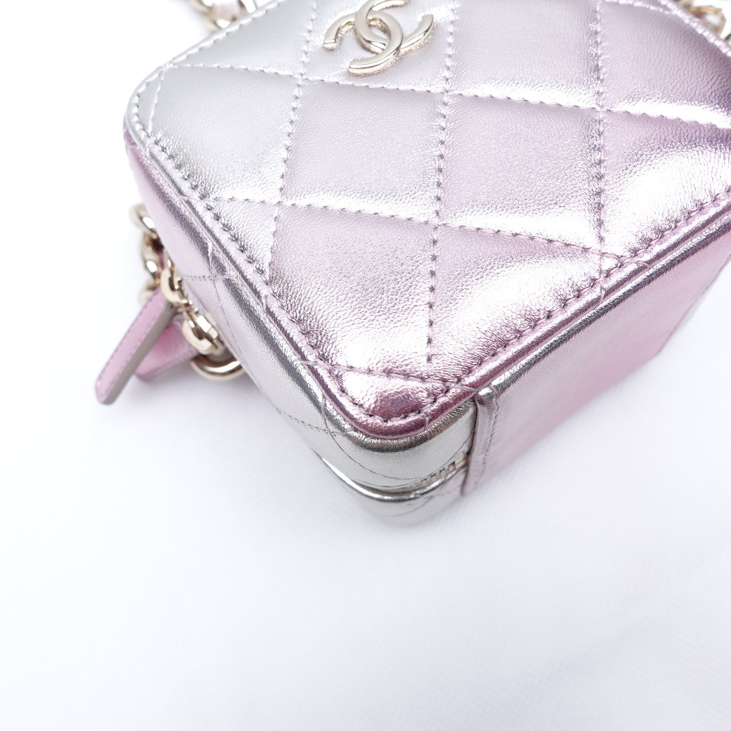 Pre-owned Chanel Gradient color Calfskin Shoulder Bag