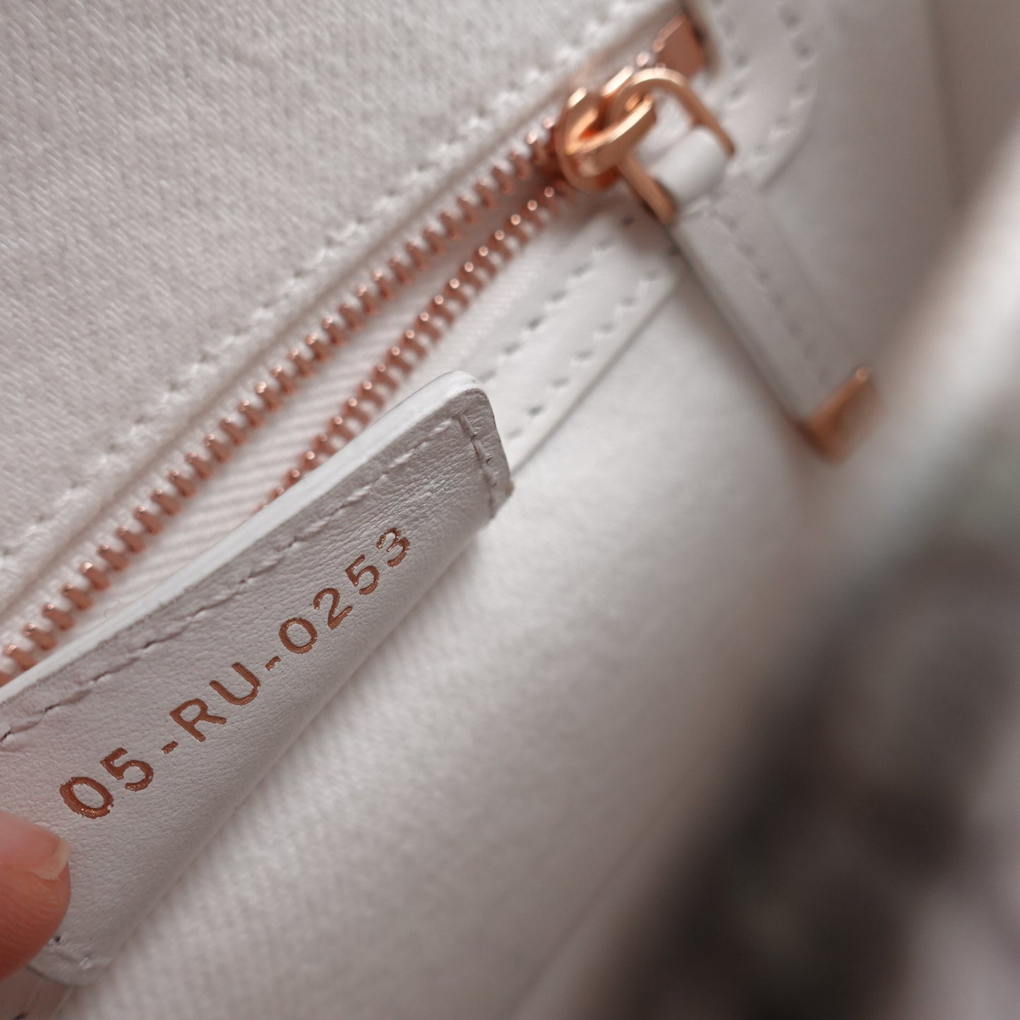 Dior Caro White and Multicolor Flower Printed Farbic Shoulder Bag