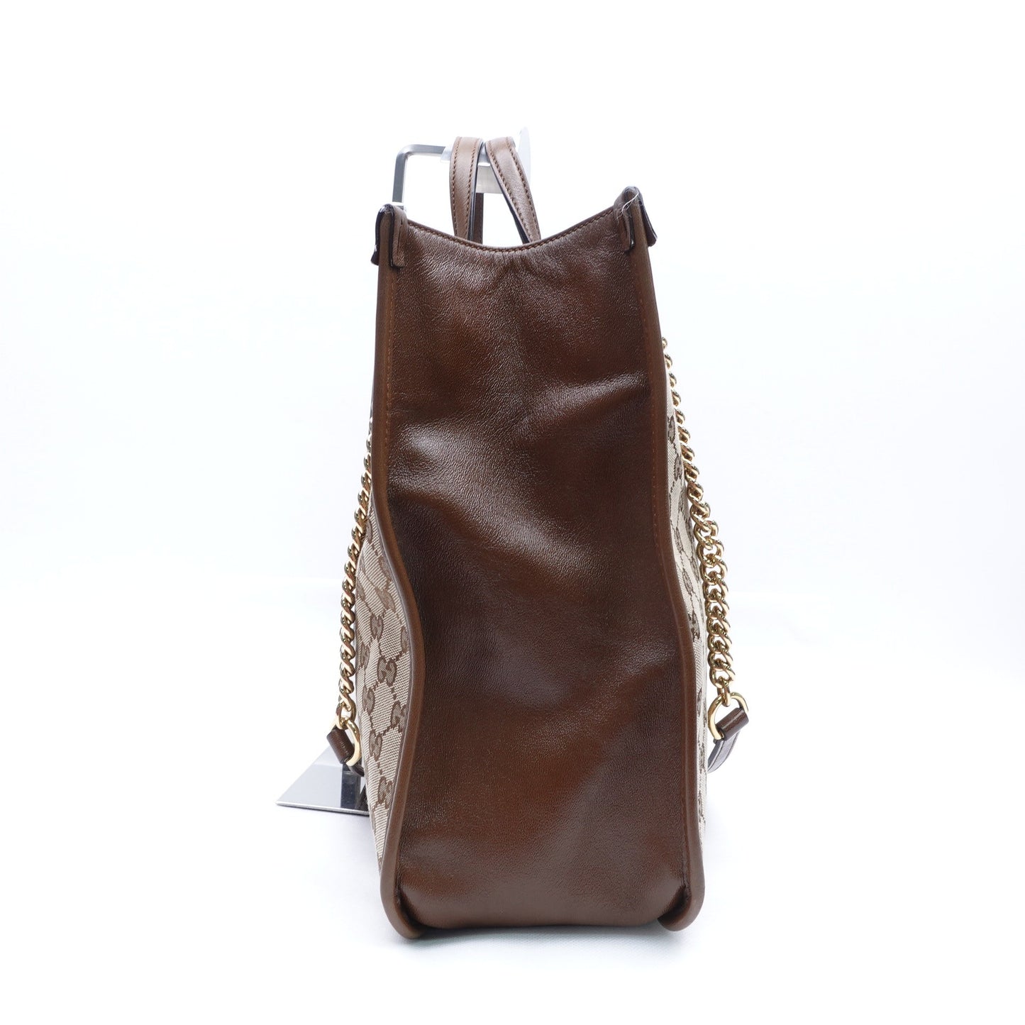 Pre-owned Gucci Horsebit 1955 Monogram Canvas Tote Bag T10309137