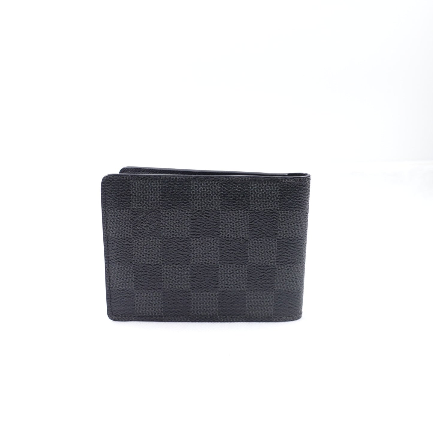 Pre-owned Louis Vuitton Damier Graphite Coated Canvas Wallet