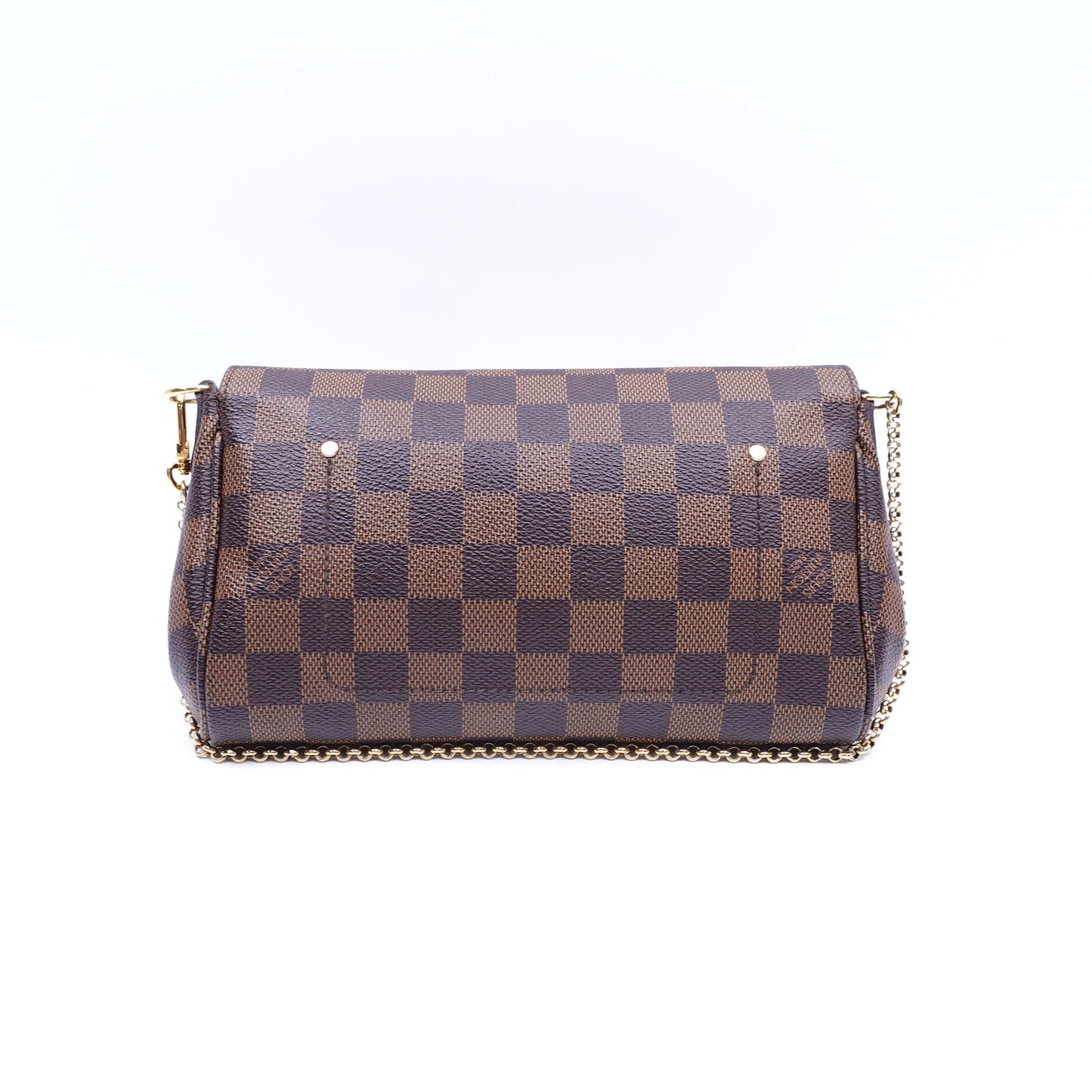 Pre-owned Louis Vuitton Favorite PM Damier Ebene Coated Canvas Shoulder Bag