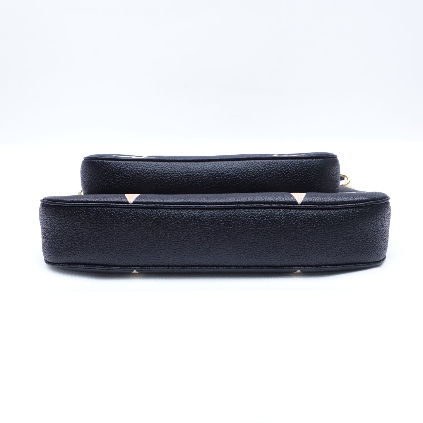 Louis Vuitton Multi-Pochette Black Monogram Leather Shoulder Bag