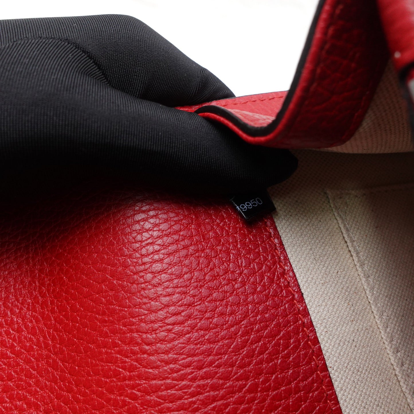 Pre-owned Gucci Dionysus Bamboo Red Calfskin Shoulder Bag
