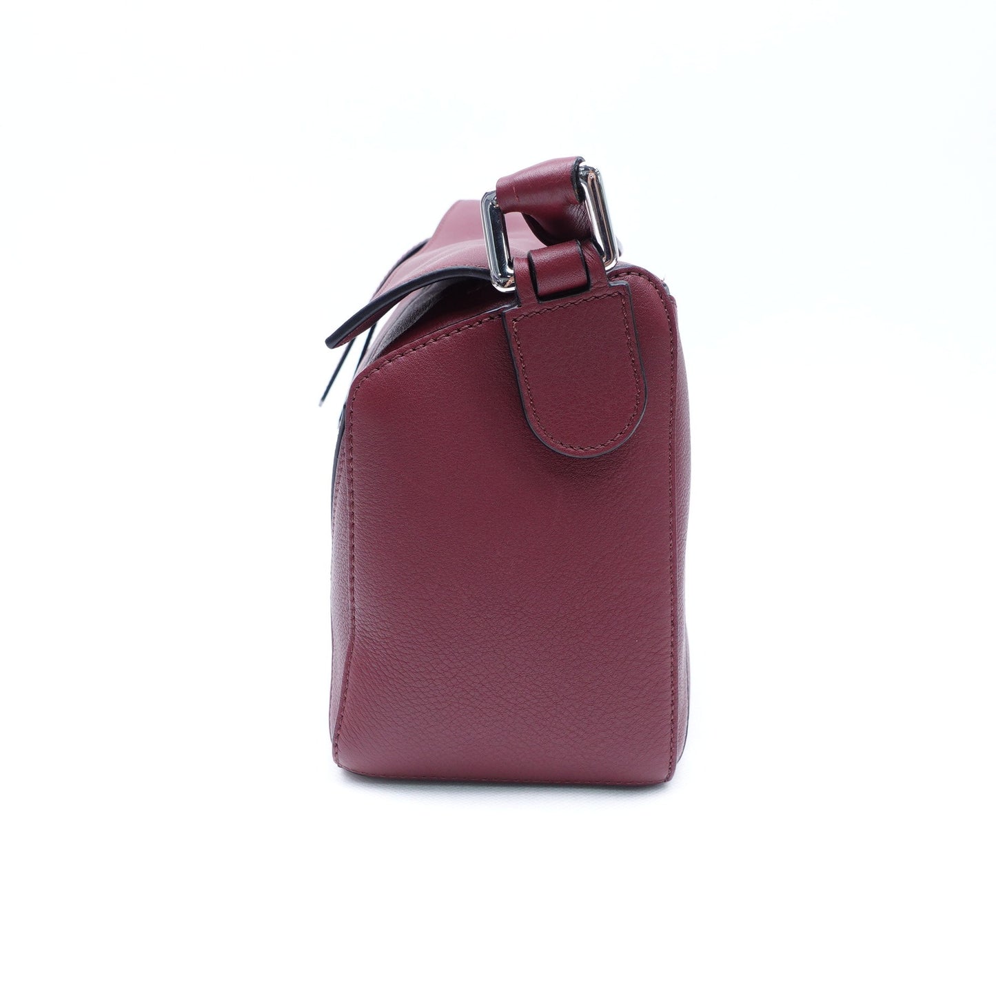 Pre-owned Loewe Puzzle Edge Small Red Calfskin Shoulder Bag
