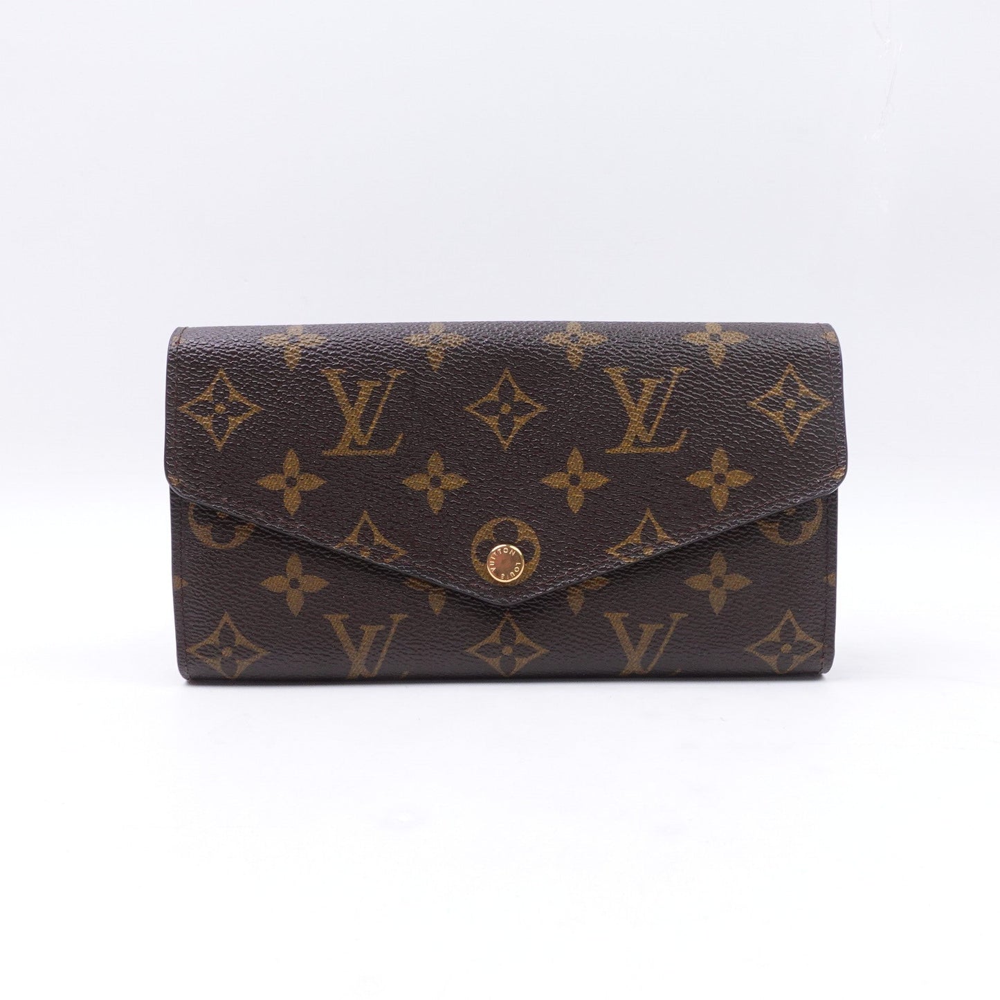 Pre-owned Louis Vuitton Sarah Monogram Coated Canvas Wallet
