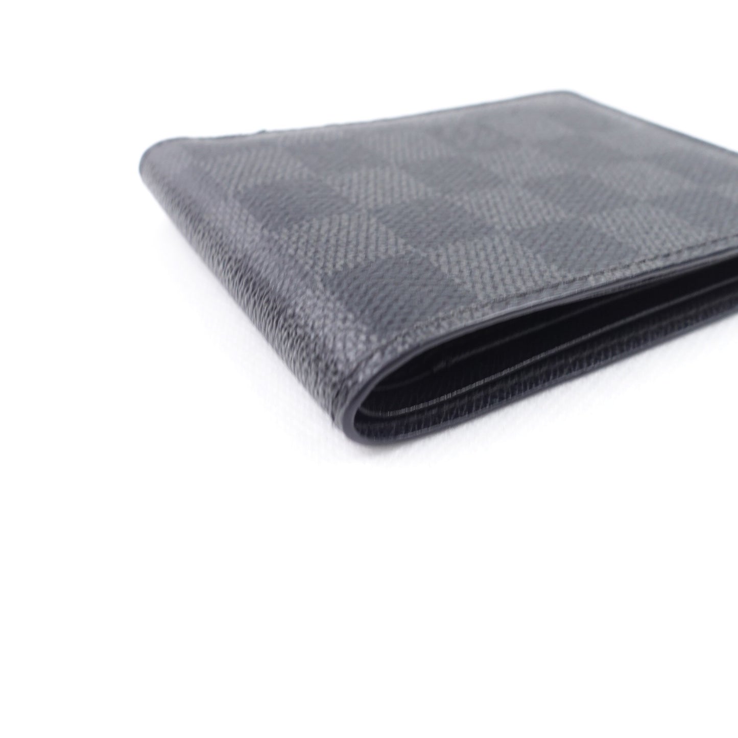 Pre-owned Louis Vuitton Damier Graphite Coated Canvas Wallet