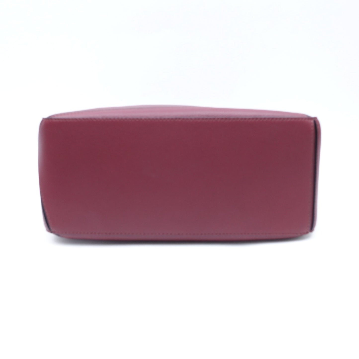 Pre-owned Loewe Puzzle Edge Small Red Calfskin Shoulder Bag