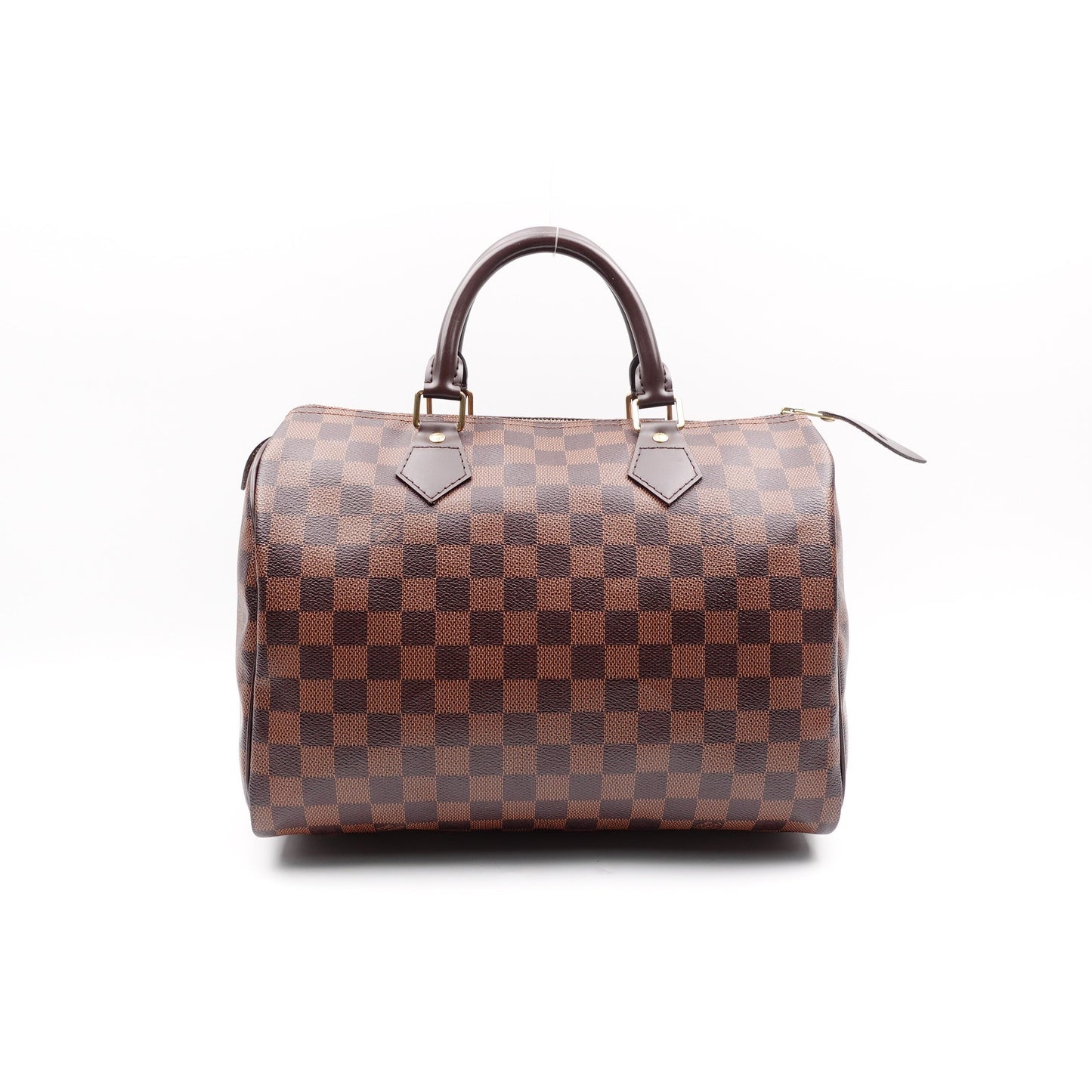 Pre-owned Louis Vuittton Speedy 30 Damier Ebene Coated Canvas Tote Bag