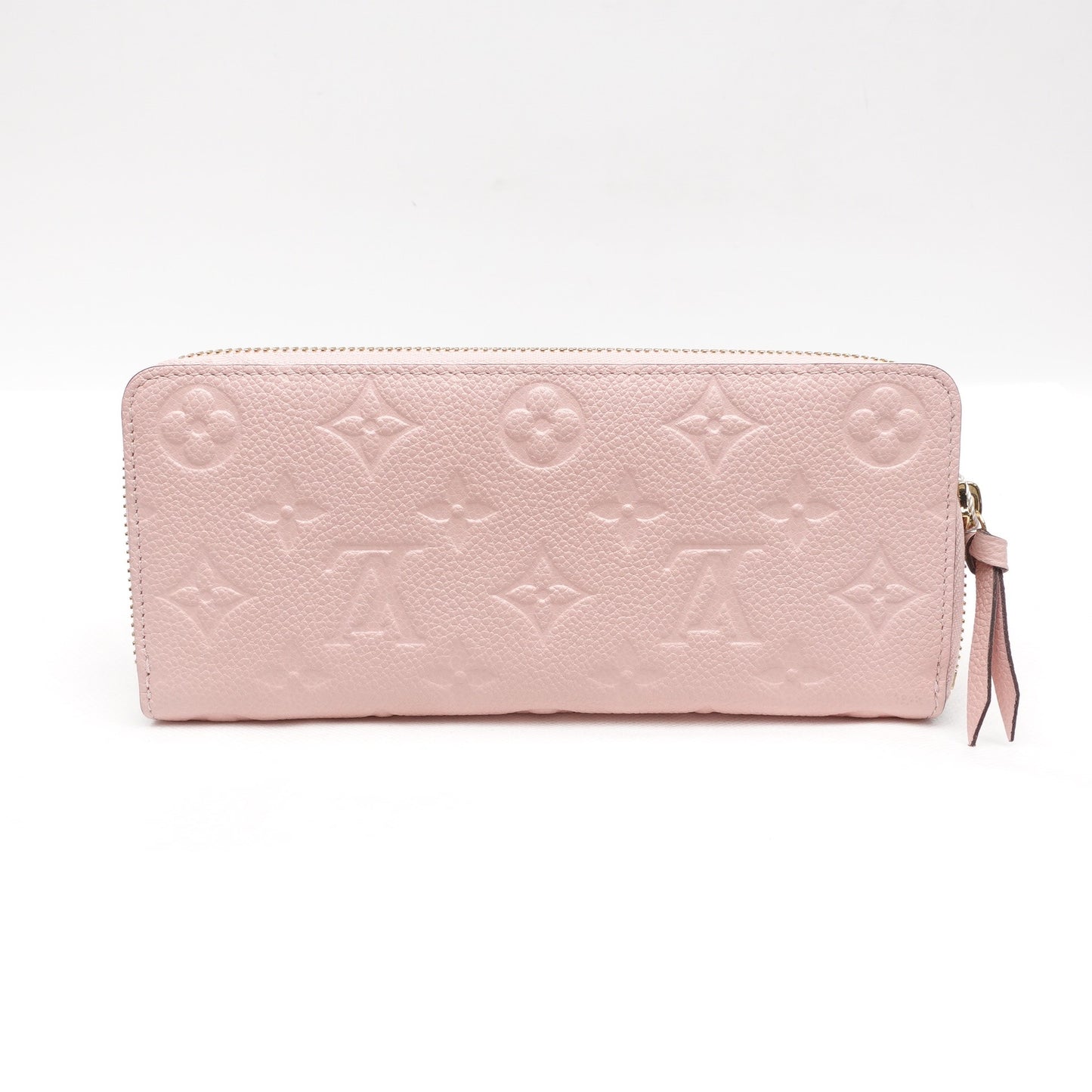 Pre- Owned LOUIS VUITTON Pink Calfskin Long Zippy Wallet T10306089