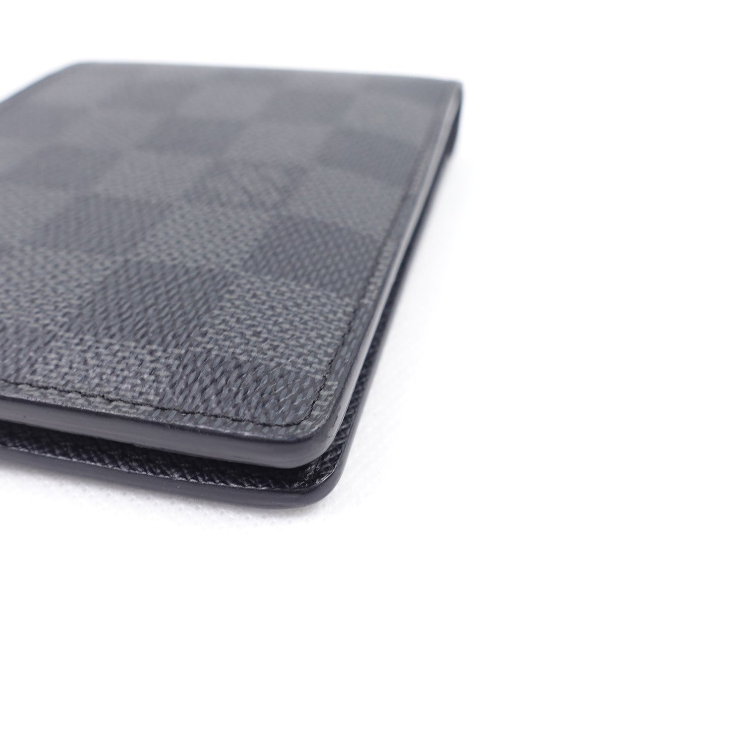 Pre-owned Louis Vuitton Damier Graphite Coated Canvas Wallet