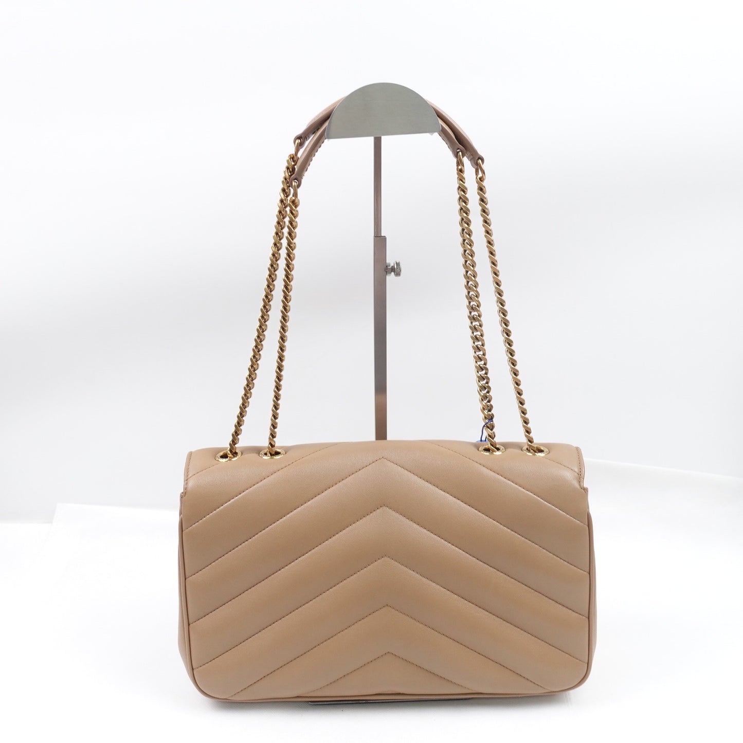 Pre-owned Saint Laurent Loulou Brown Lambskin Shoulder Bag