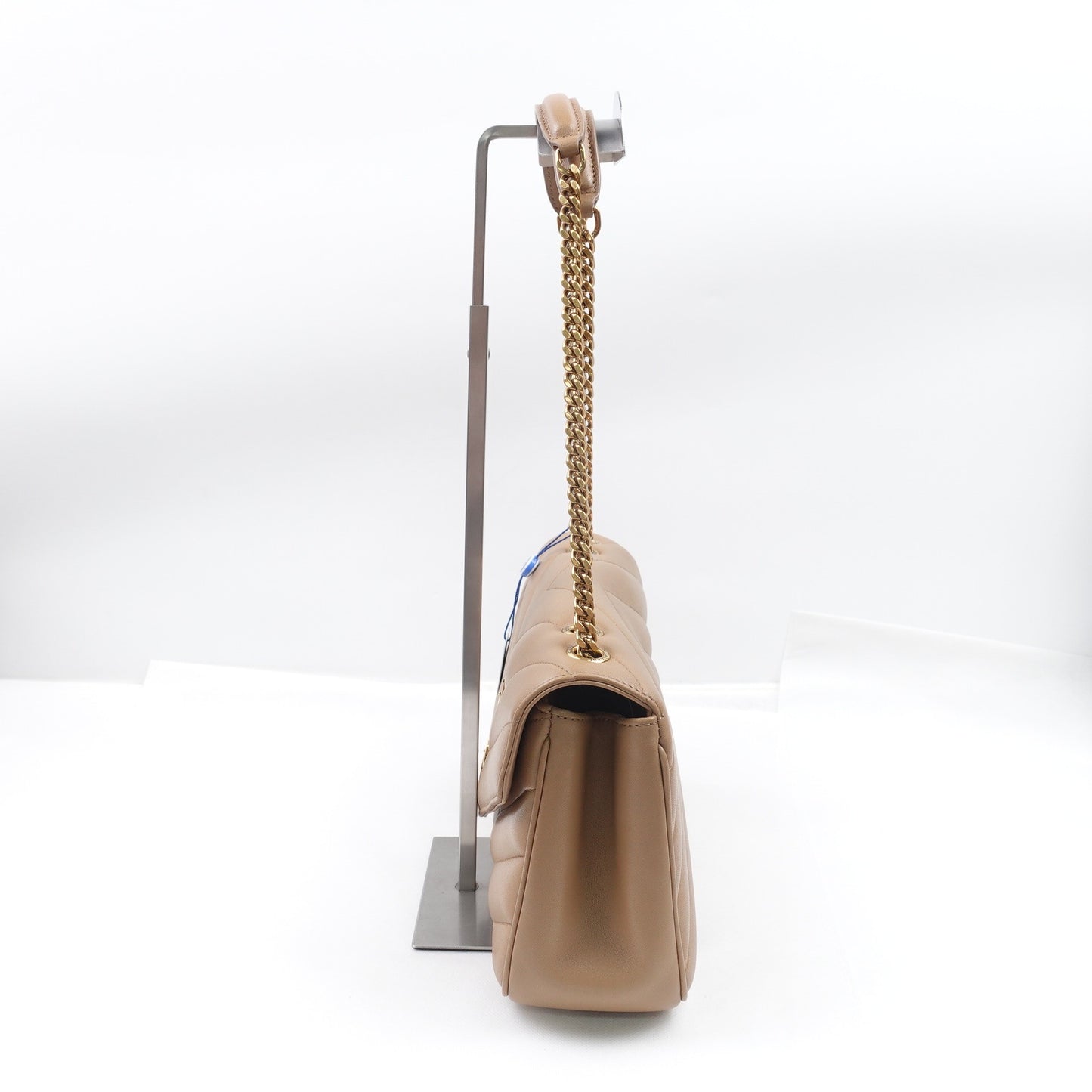 Pre-owned Saint Laurent Loulou Brown Lambskin Shoulder Bag