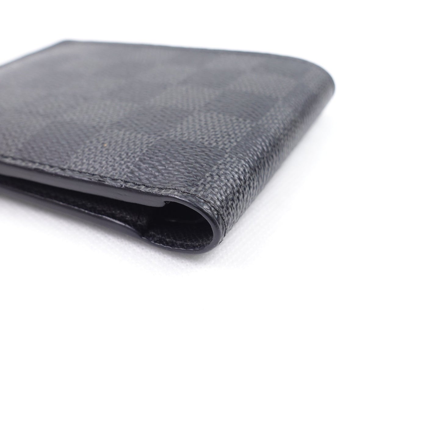 Pre-owned Louis Vuitton Damier Graphite Coated Canvas Wallet