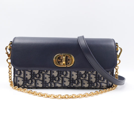 Pre-owned Dior Montaigne East West Cross Body Bag