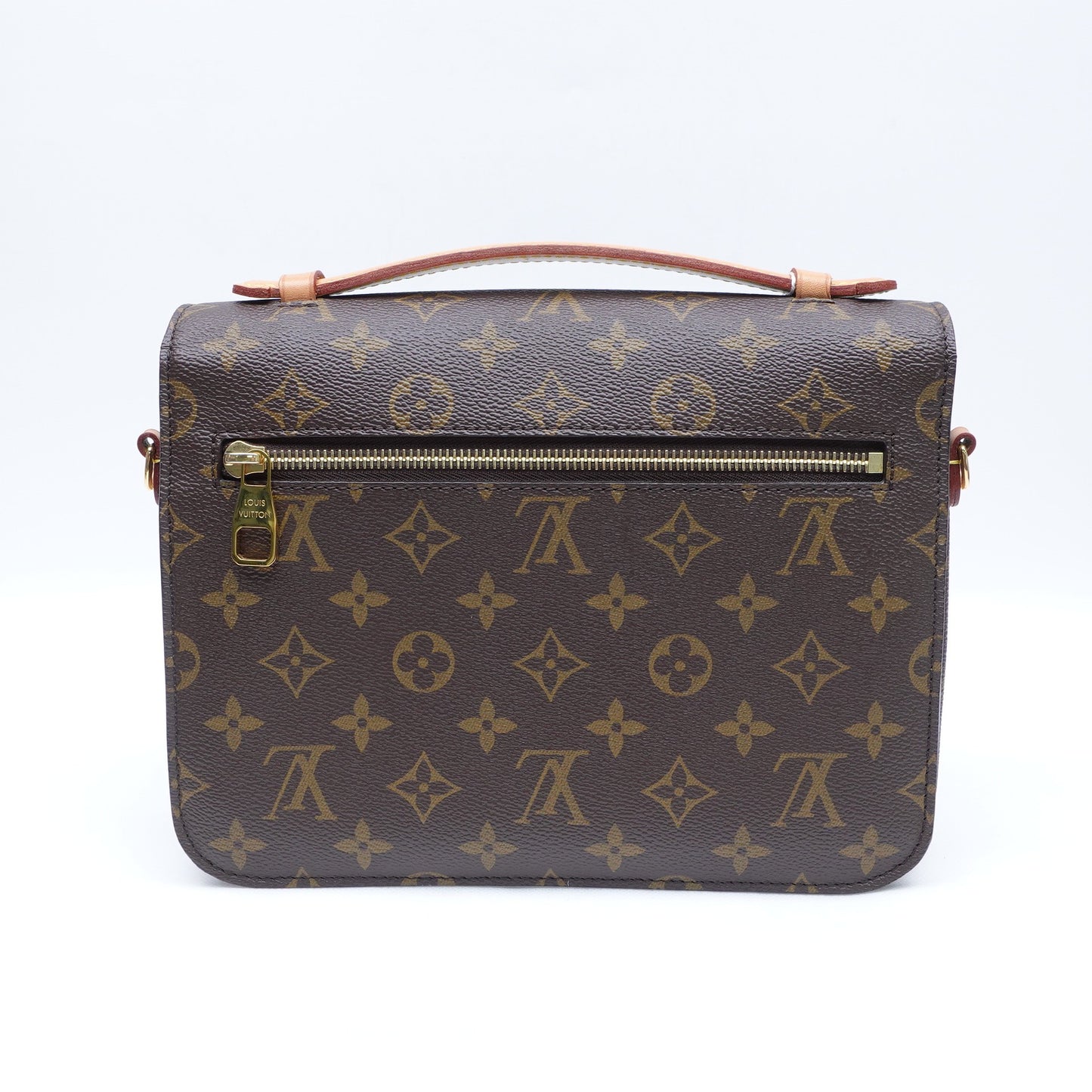 Pre-owned Louis Vuitton Pochette Metis Monogram Coated Canvas Shoudler Bag