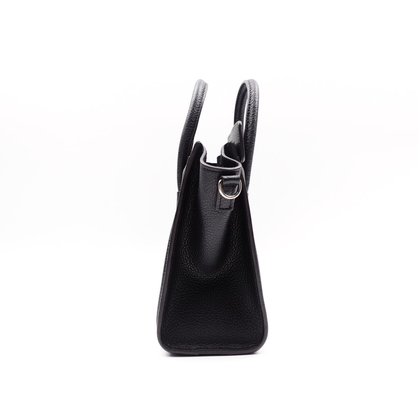 Pre-owned Cline Luggage Neno Black Calfskin Shoulder Bag