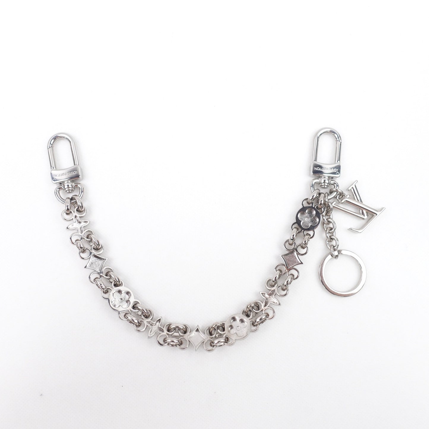 Pre-owned Louis Vuitton Silver Metal Bag Charm