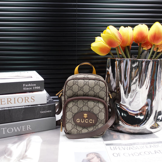 Pre-owned Gucci Rajah Monogram Coated Canvas Shoulder Bag
