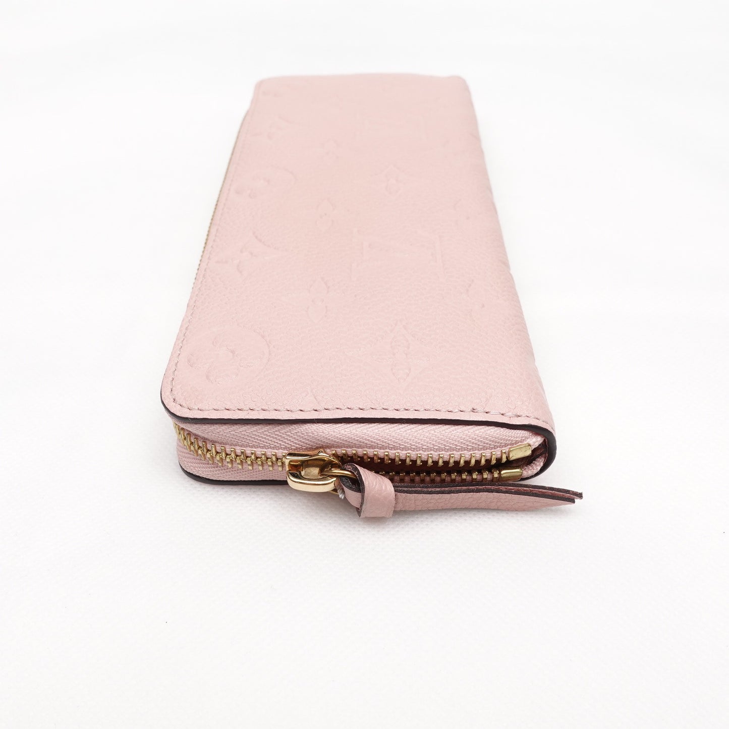 Pre- Owned LOUIS VUITTON Pink Calfskin Long Zippy Wallet T10306089
