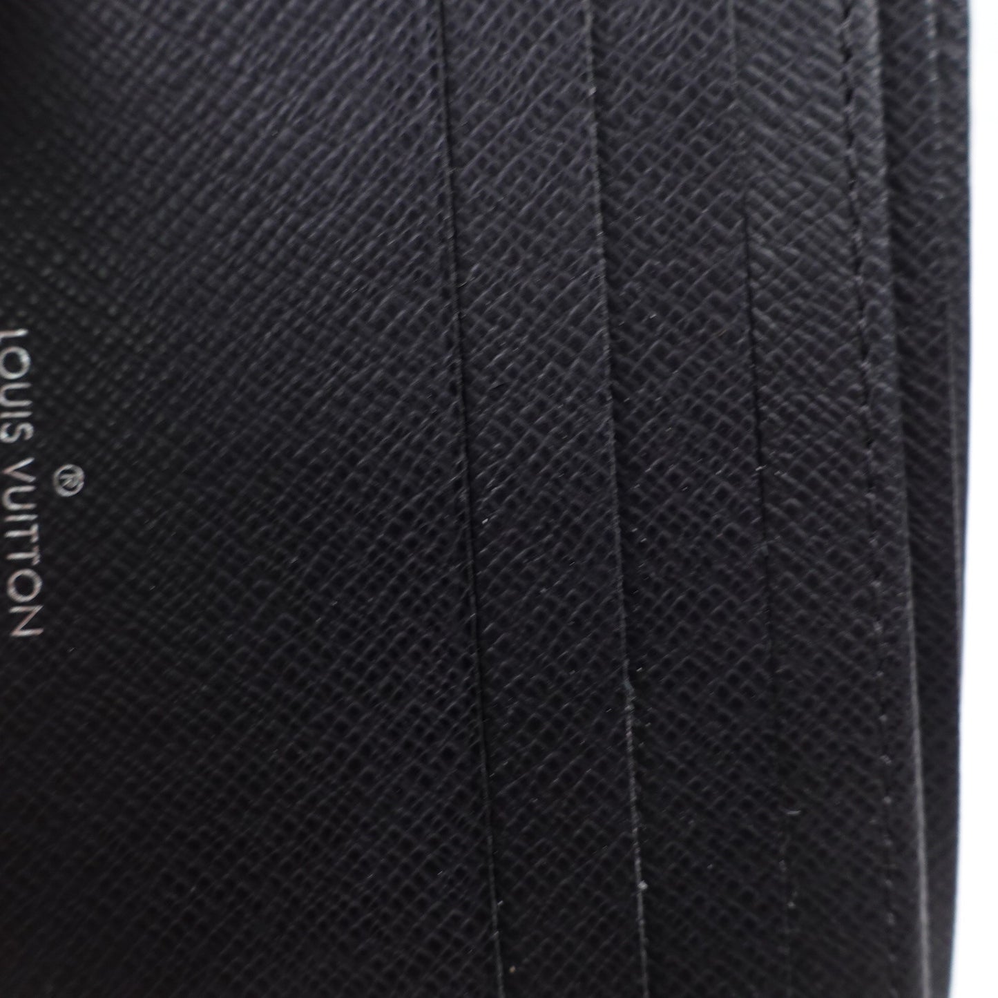 Pre-owned Louis Vuitton Damier Graphite Coated Canvas Wallet