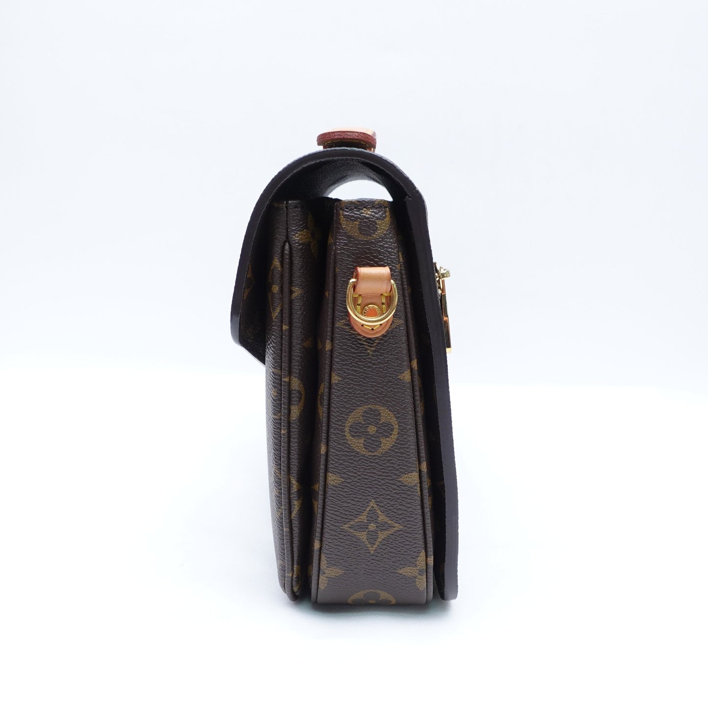 Pre-owned Louis Vuitton Pochette Metis Monogram Coated Canvas Shoudler Bag