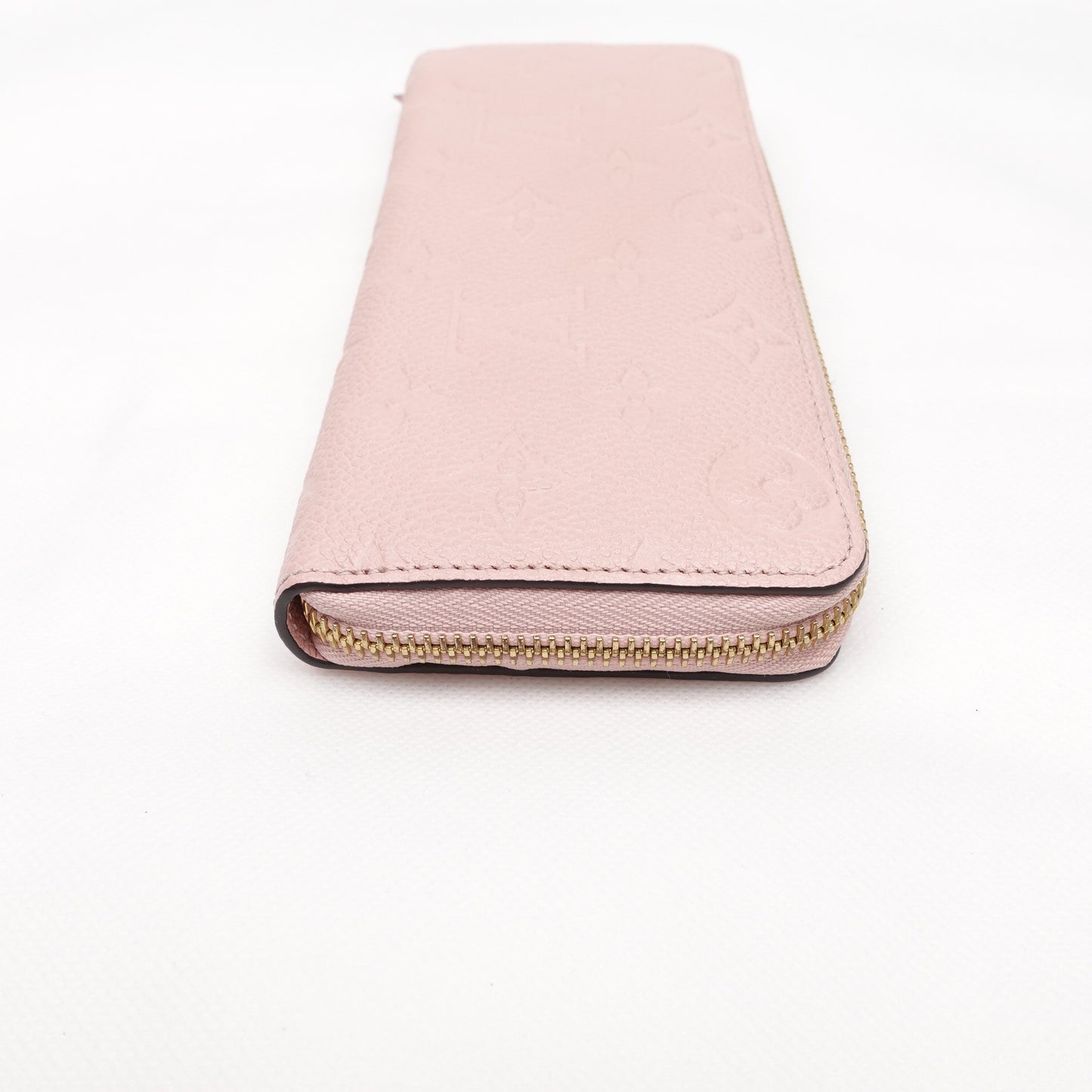 Pre- Owned LOUIS VUITTON Pink Calfskin Long Zippy Wallet T10306089