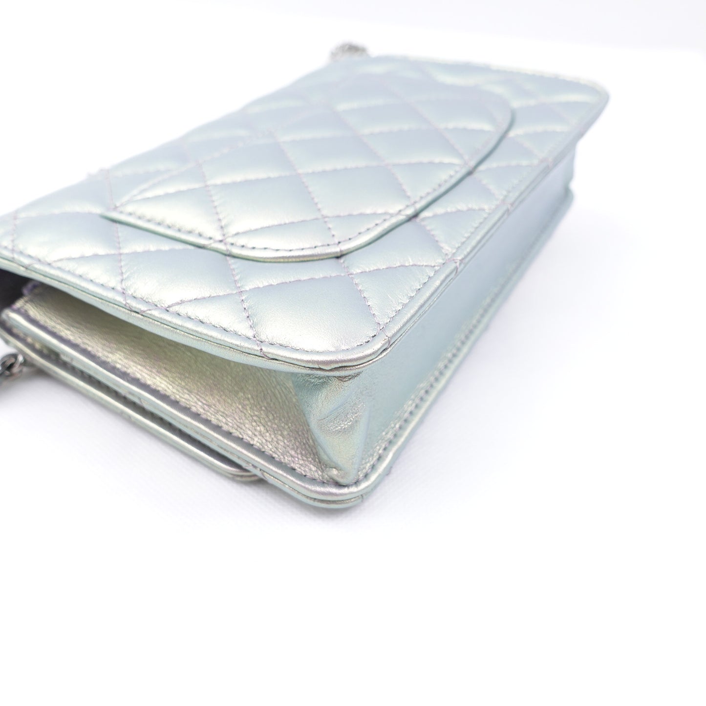 Pre-owned Chanel Woc Mermaid Lambskin Shoulder Bag