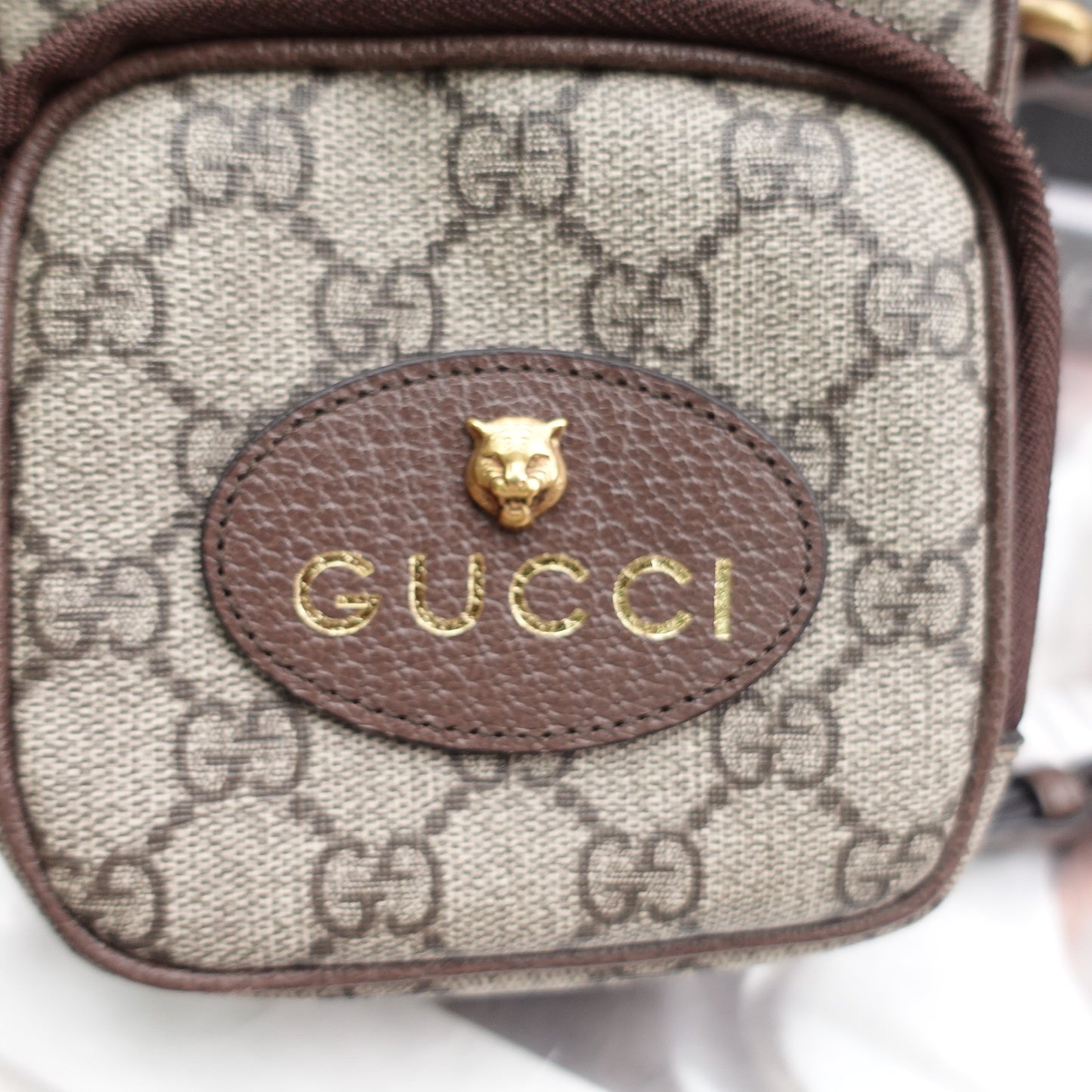Pre-owned Gucci Rajah Monogram Coated Canvas Shoulder Bag