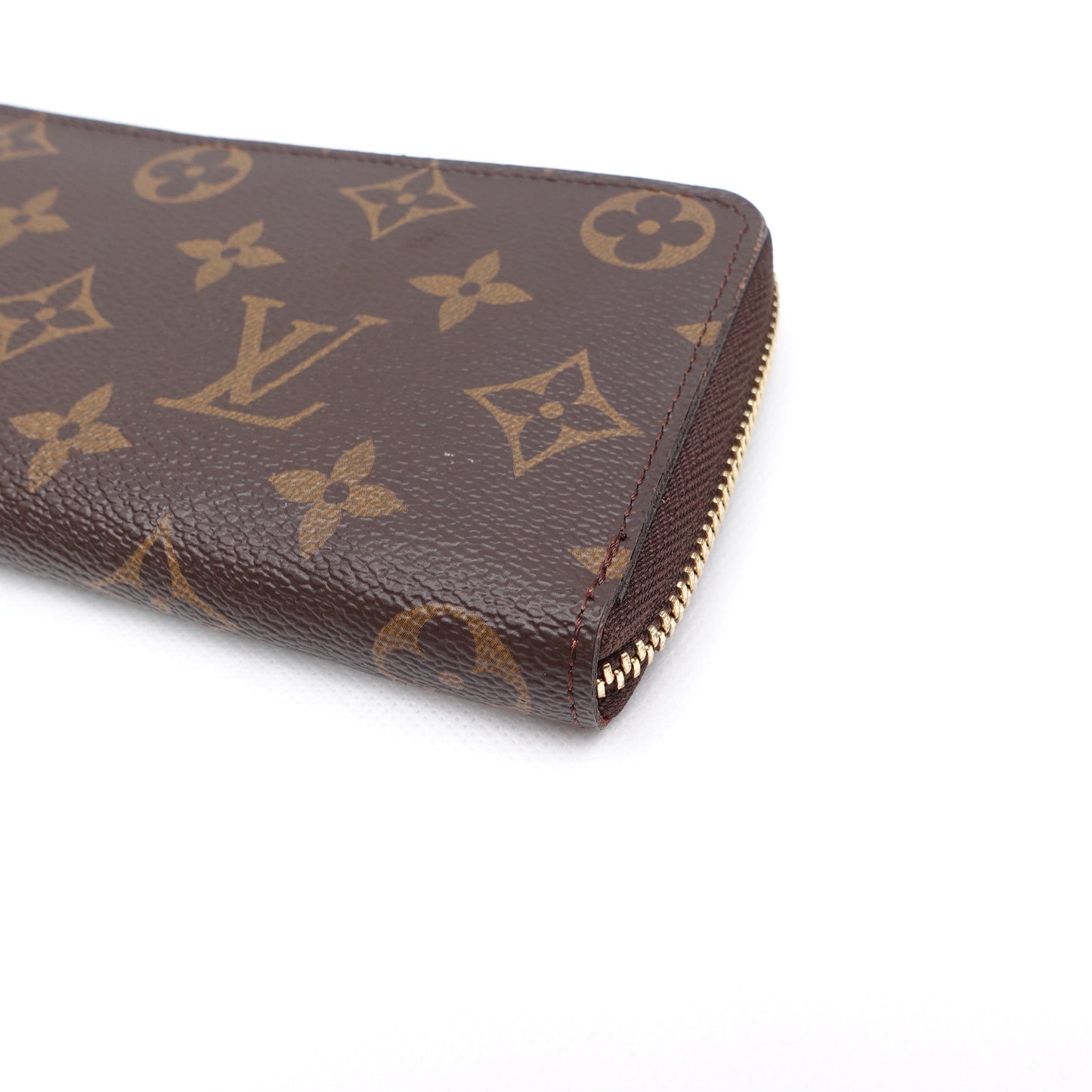 Pre-owned Louis Vuitton Clemence Monogram Coated Canvas Wallet