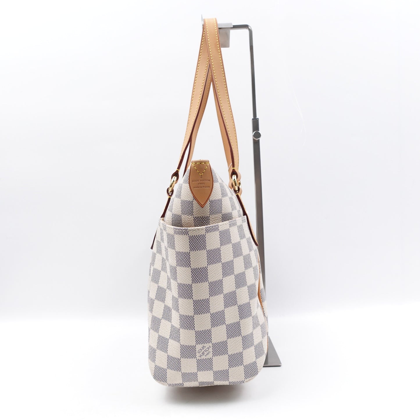 Pre-owned Louis Vuitton Totally PM Damier Azur Coated Canvas Tote