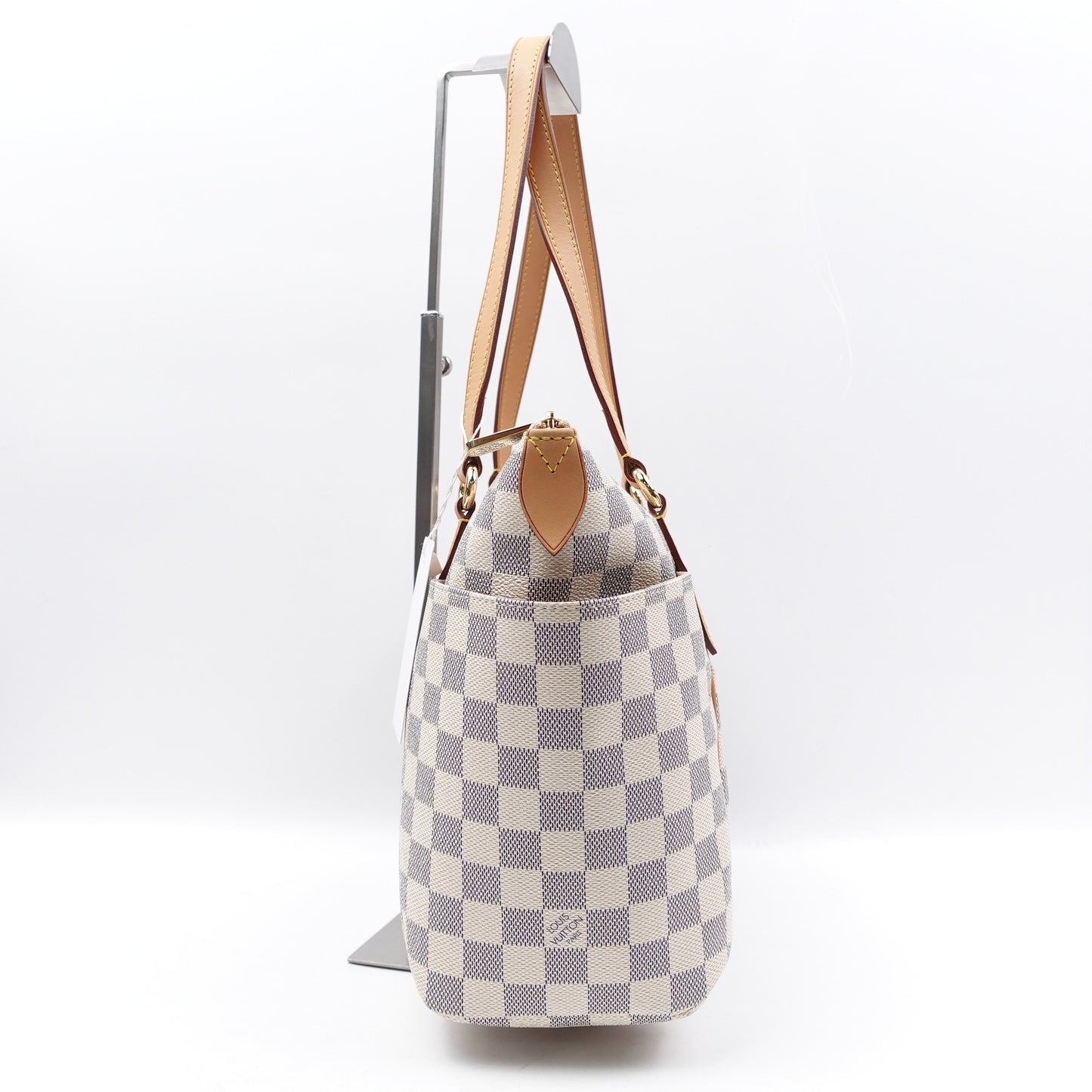 Pre-owned Louis Vuitton Totally PM Damier Azur Coated Canvas Tote
