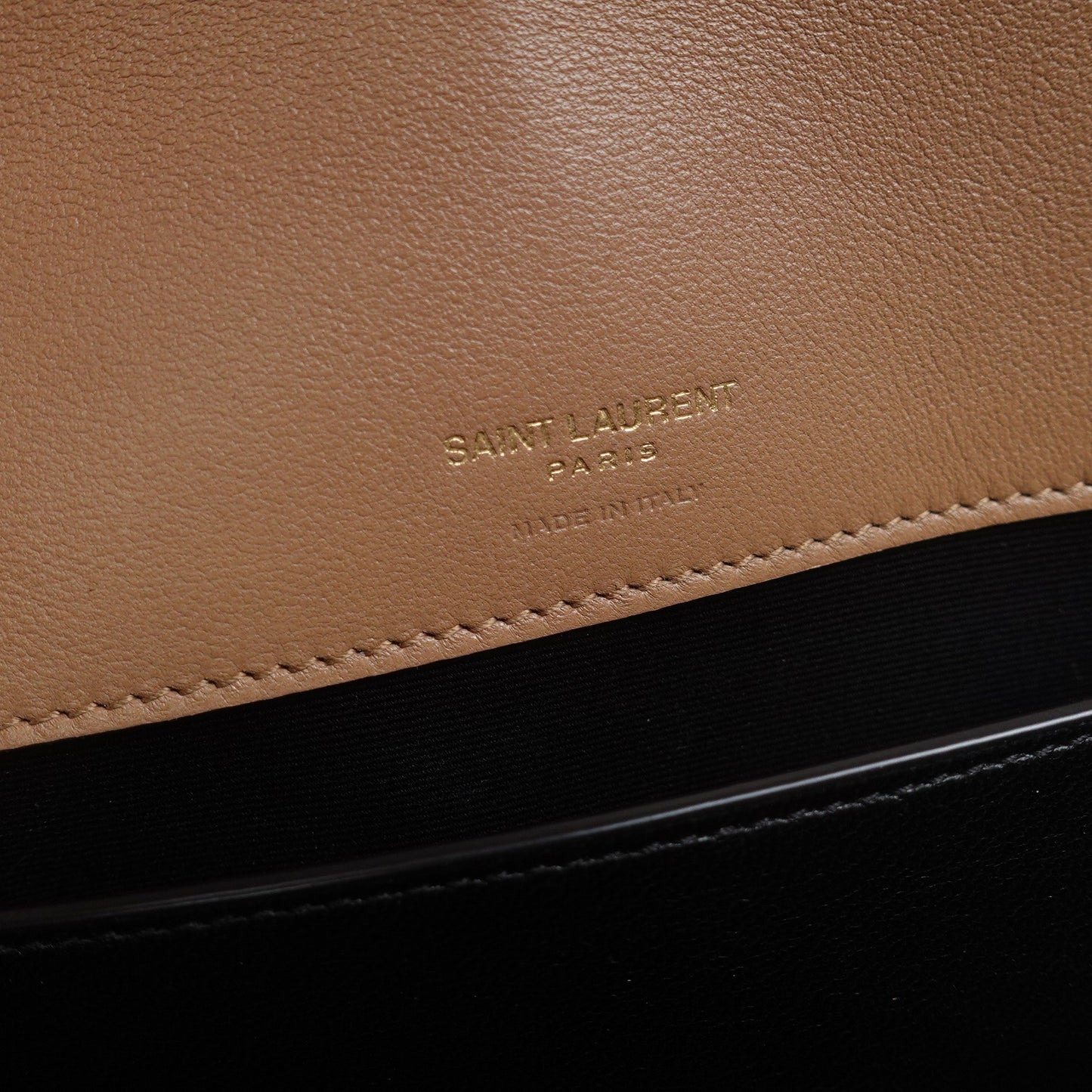 Pre-owned Saint Laurent Loulou Brown Lambskin Shoulder Bag