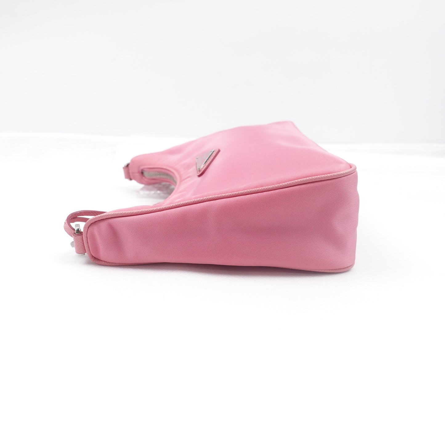 Pre-owned Prada Re-Edition Hobo Pink Nylon Shoulder Bag