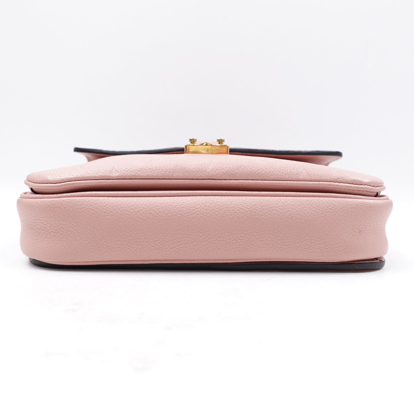 Pre-owned Louis Vuitton Metis Pink Calfskin Crossbody Bag
