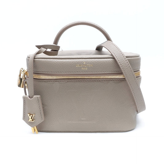 Pre-owned Louis Vuitton Vanity Grey Calfskin Vanity Case