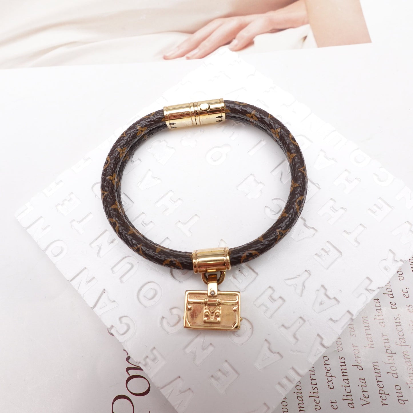 Pre-owned Louis Vuitton Monogram Idylle Bracelet