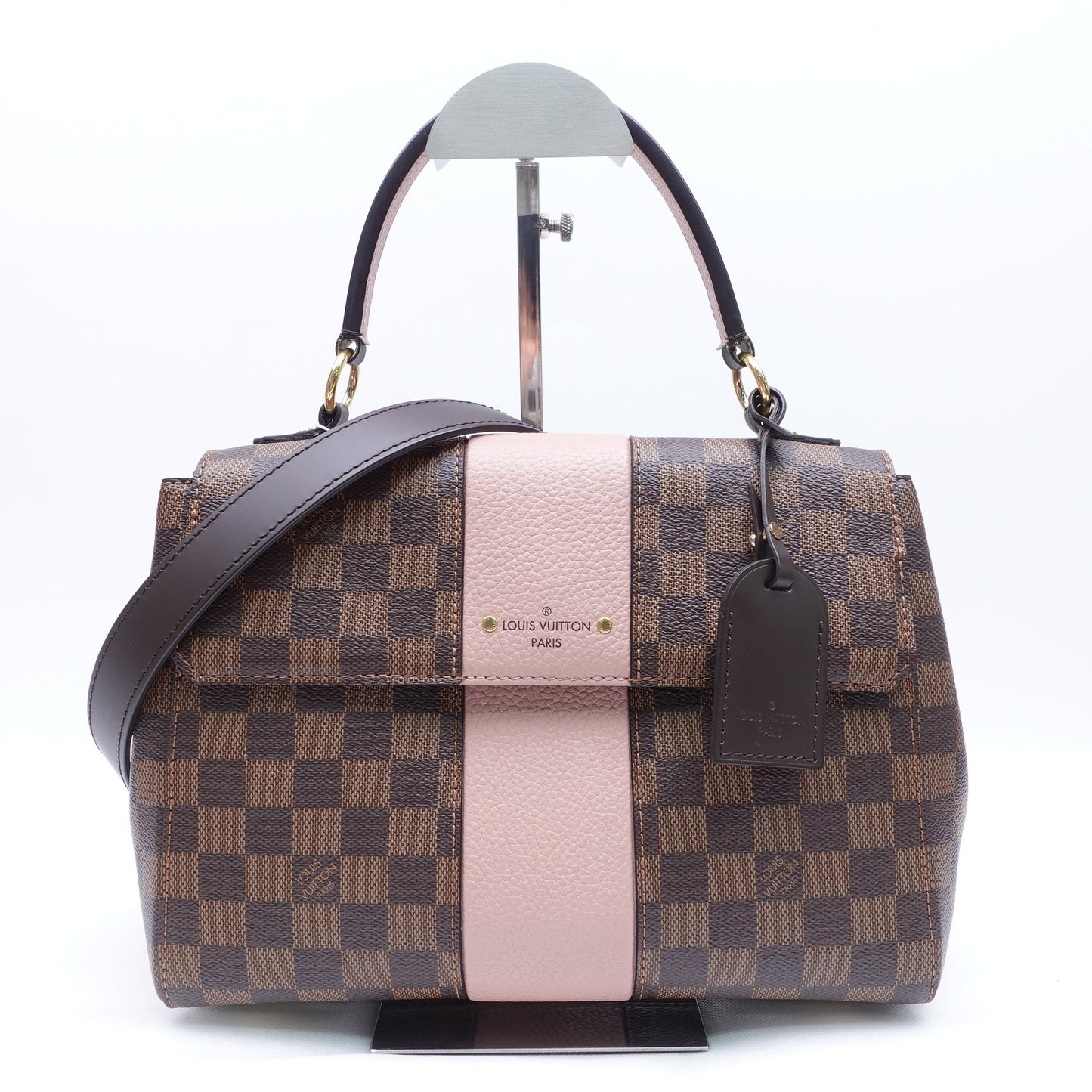 Pre-owned Louis Vuitton Bond Street Damier Ebene Coated Canvas Shoulder Bag