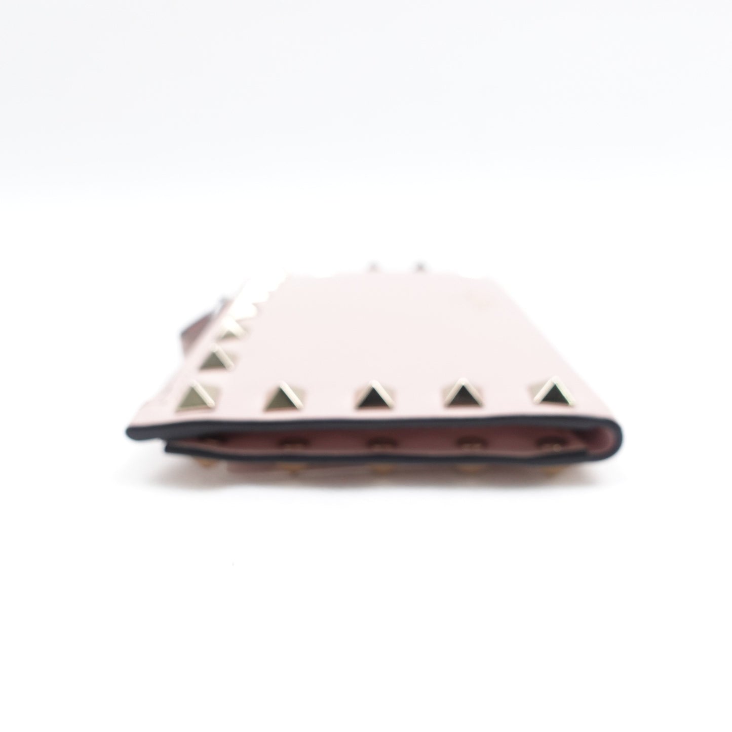 Pre-owned Valentino Pink Calfskin Wallet