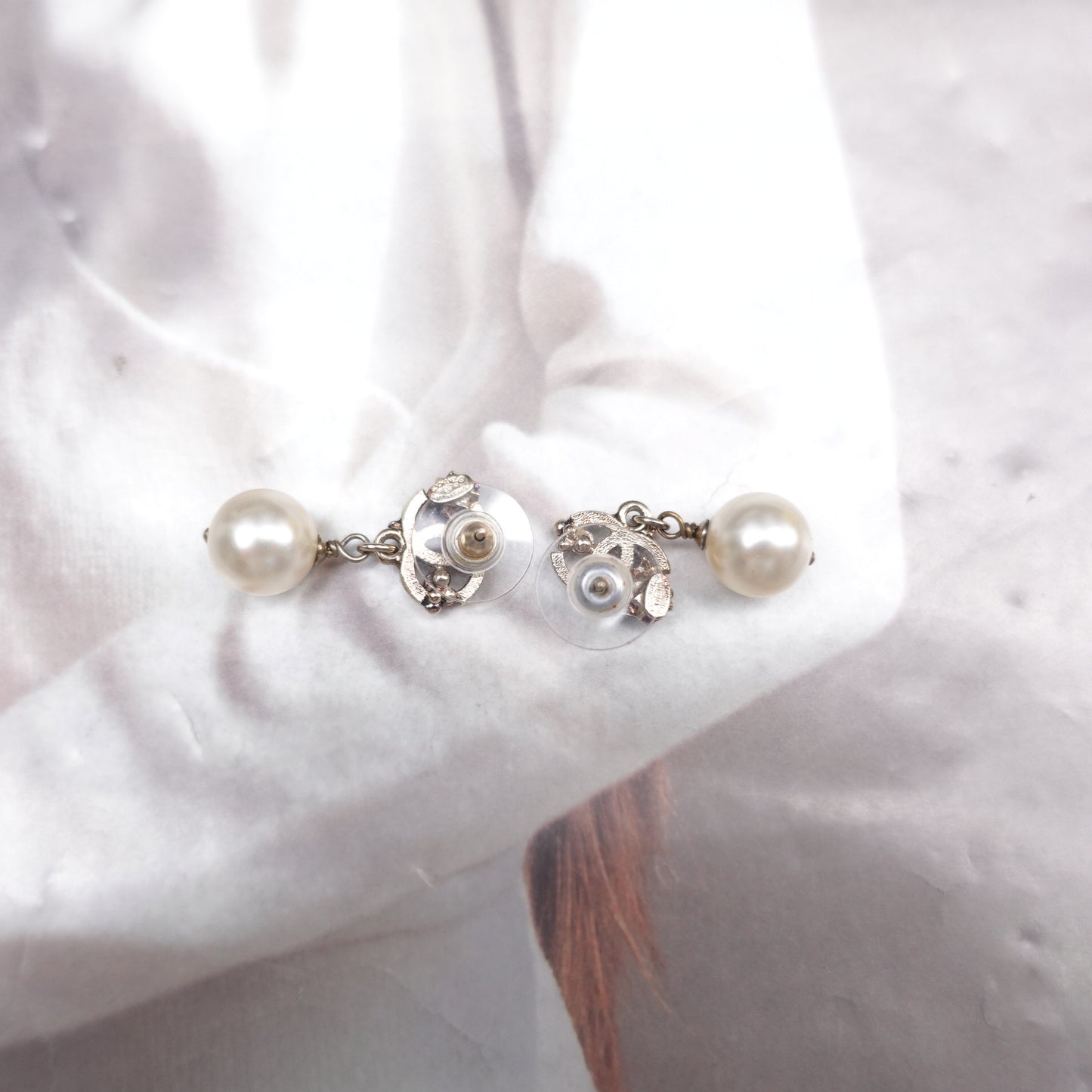 Pre-owned Chanel CC Metal Earrings
