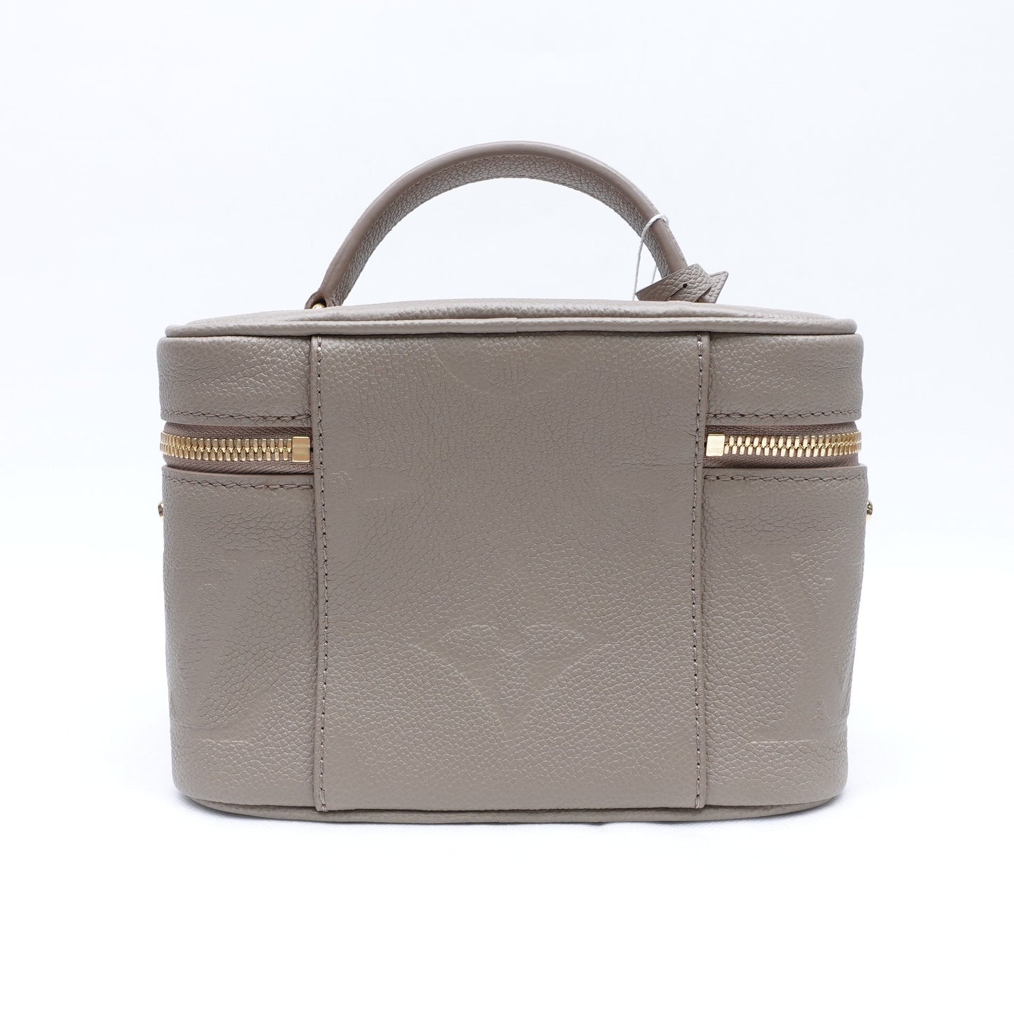 Pre-owned Louis Vuitton Vanity Grey Calfskin Vanity Case
