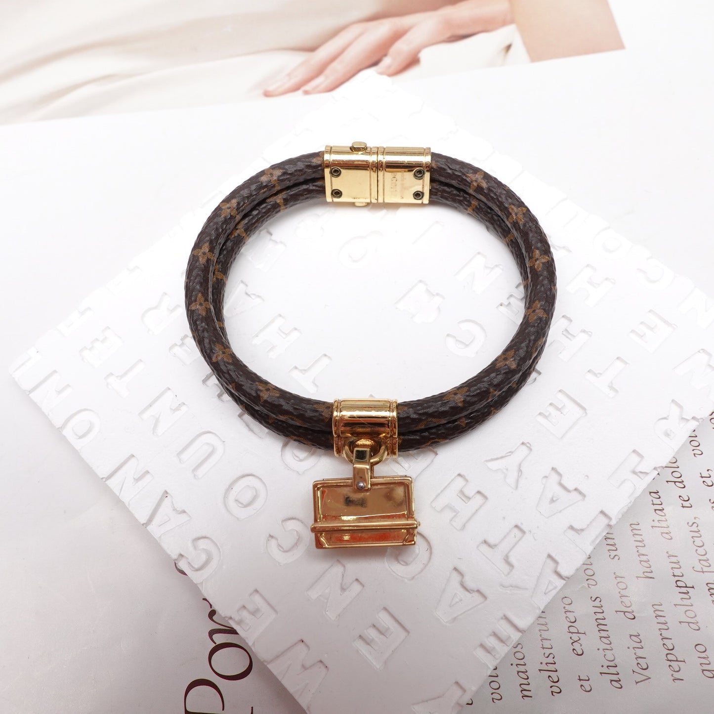 Pre-owned Louis Vuitton Monogram Idylle Bracelet