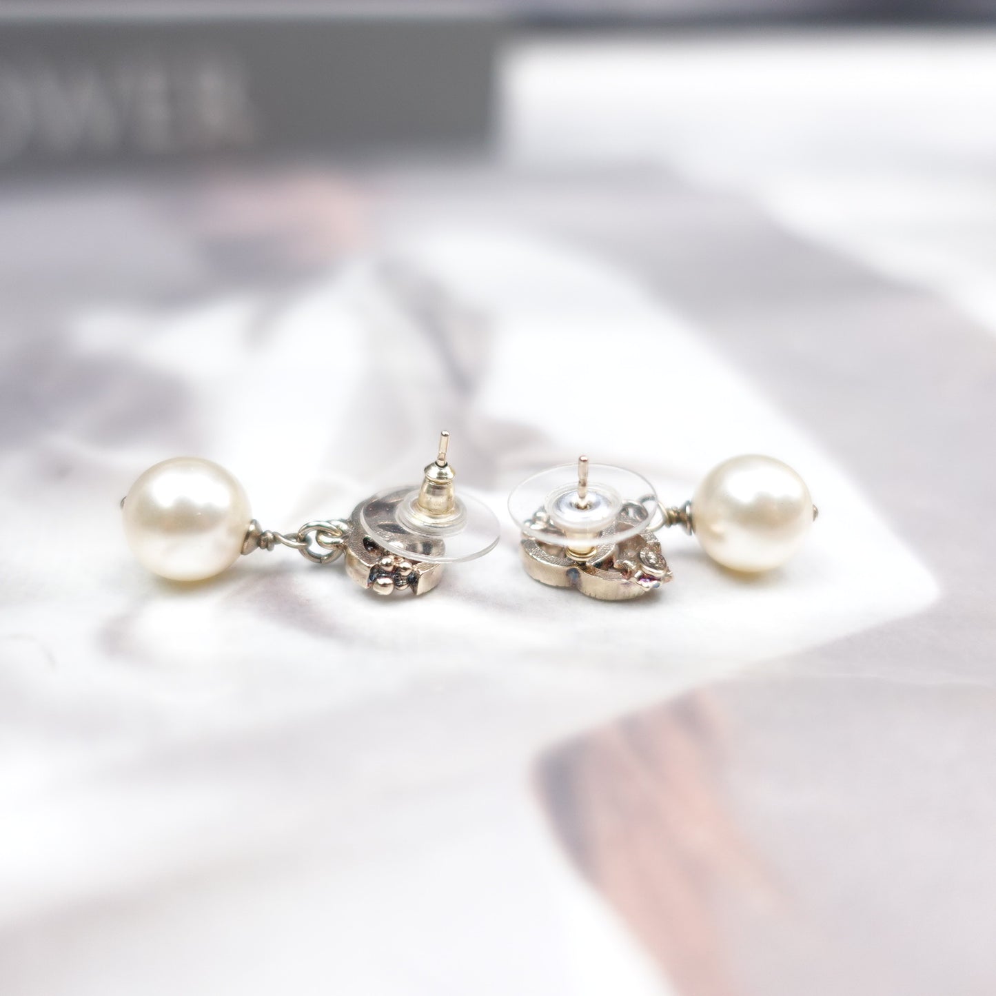 Pre-owned Chanel CC Metal Earrings