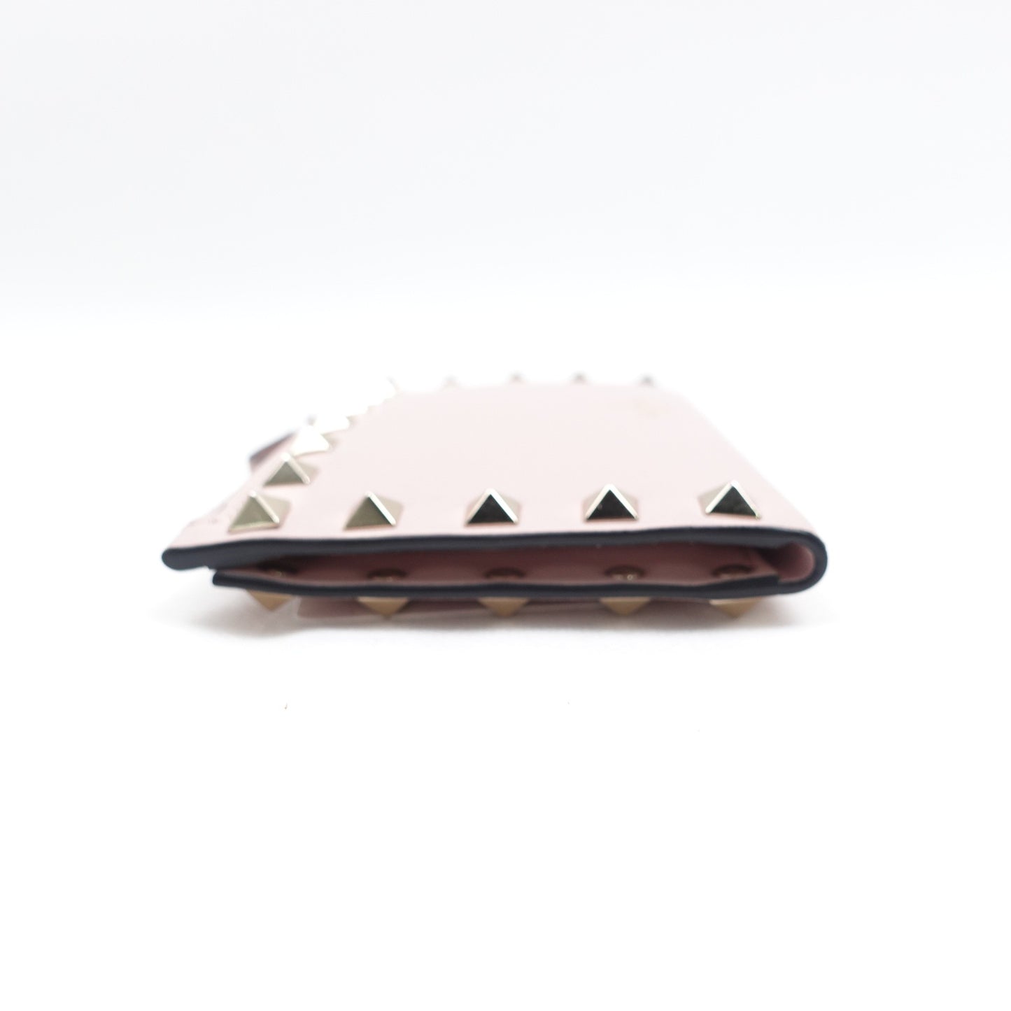 Pre-owned Valentino Pink Calfskin Wallet